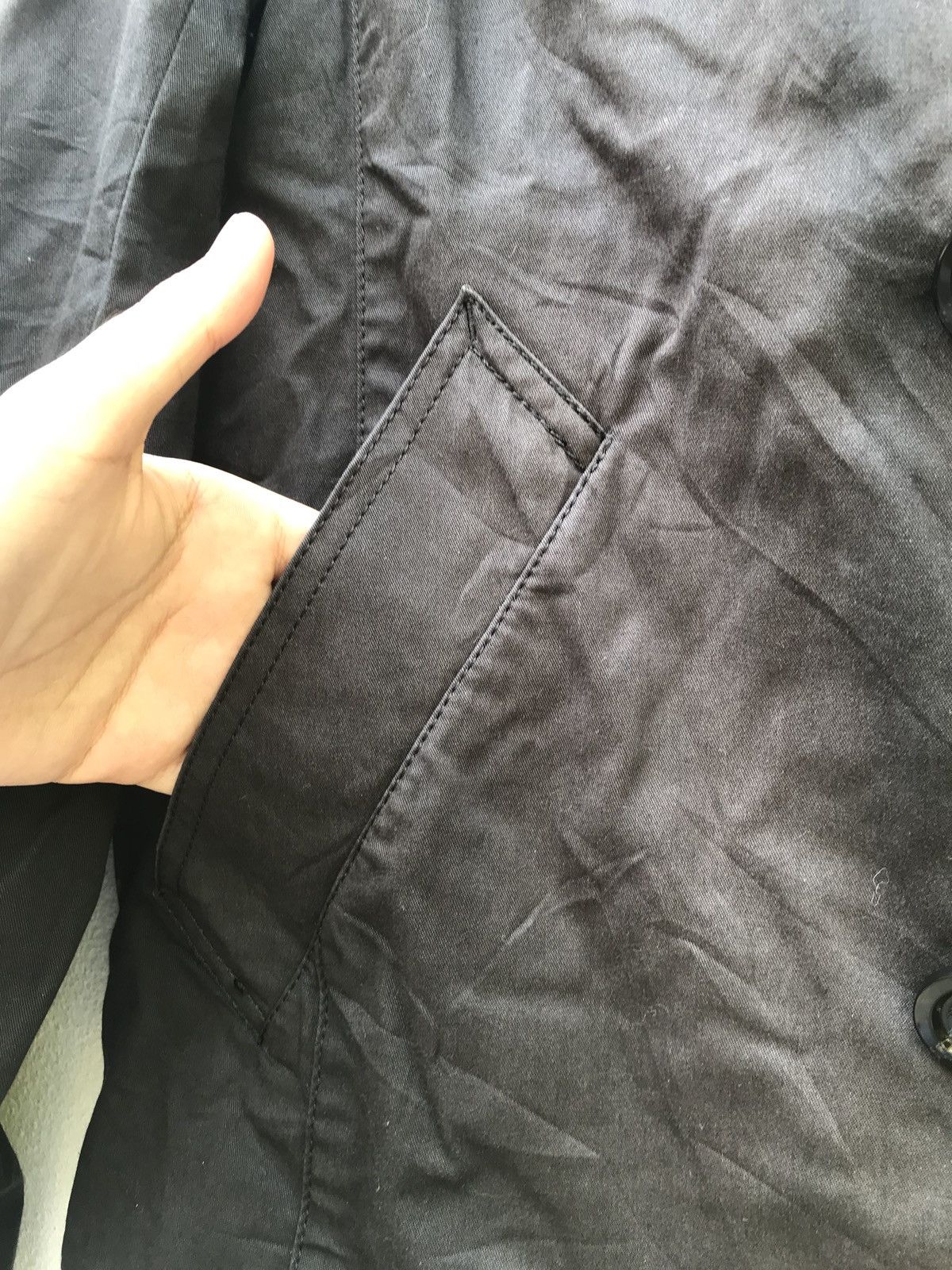 Burberry × Japanese Brand × Vintage Vintage Burberry Black Label Black Jacket Size US M / EU 48-50 / 2 - 7 Thumbnail
