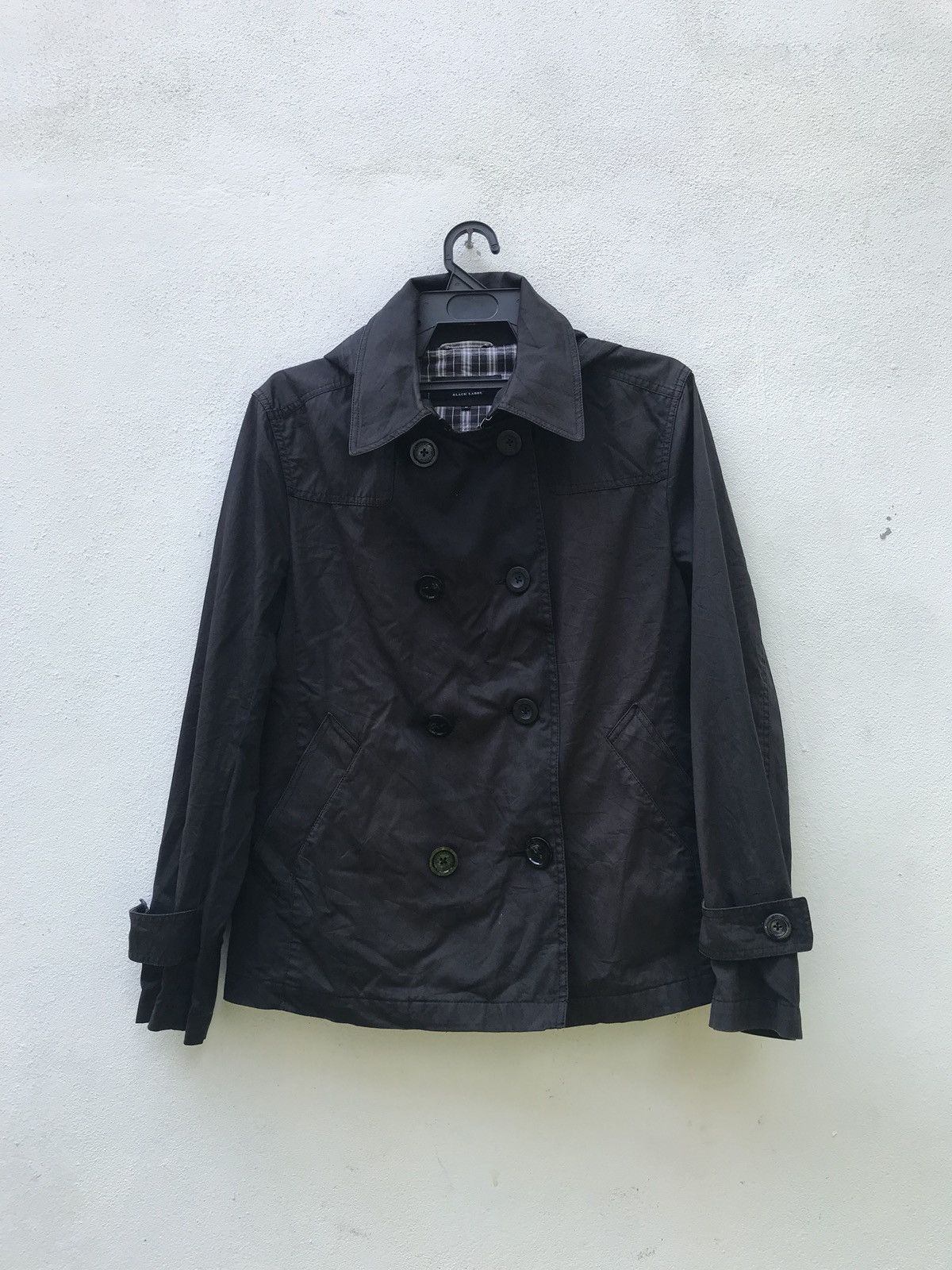 Burberry × Japanese Brand × Vintage Vintage Burberry Black Label Black Jacket Size US M / EU 48-50 / 2 - 2 Thumbnail