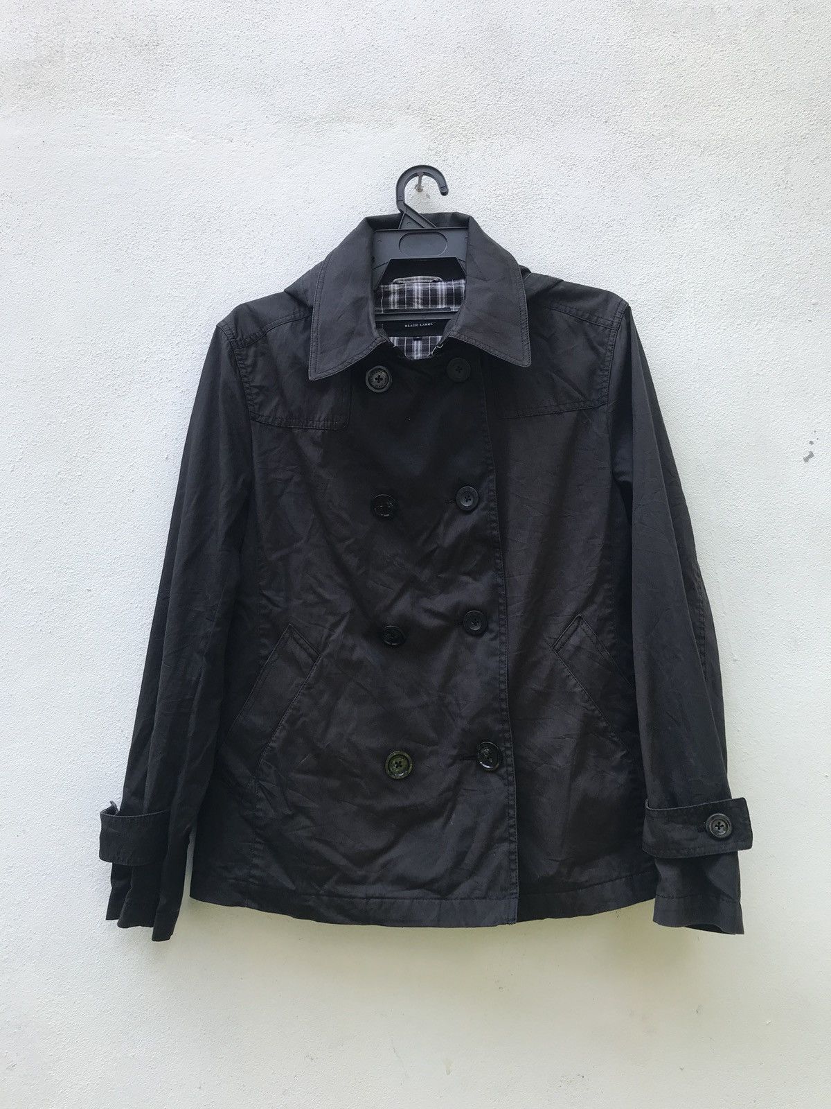 Vintage Burberry Black Label Black Jacket