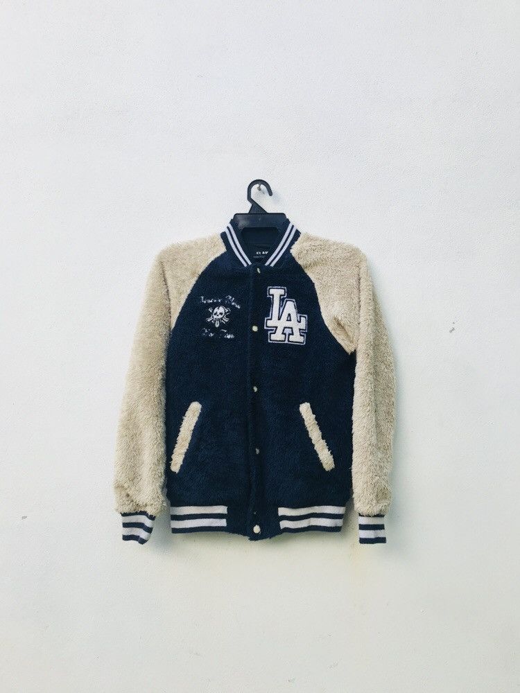 Designer × Japanese Brand Vintage Flake Mad Streetwear Fashion Varsity Fleece Jacket Size US S / EU 44-46 / 1 - 6 Thumbnail