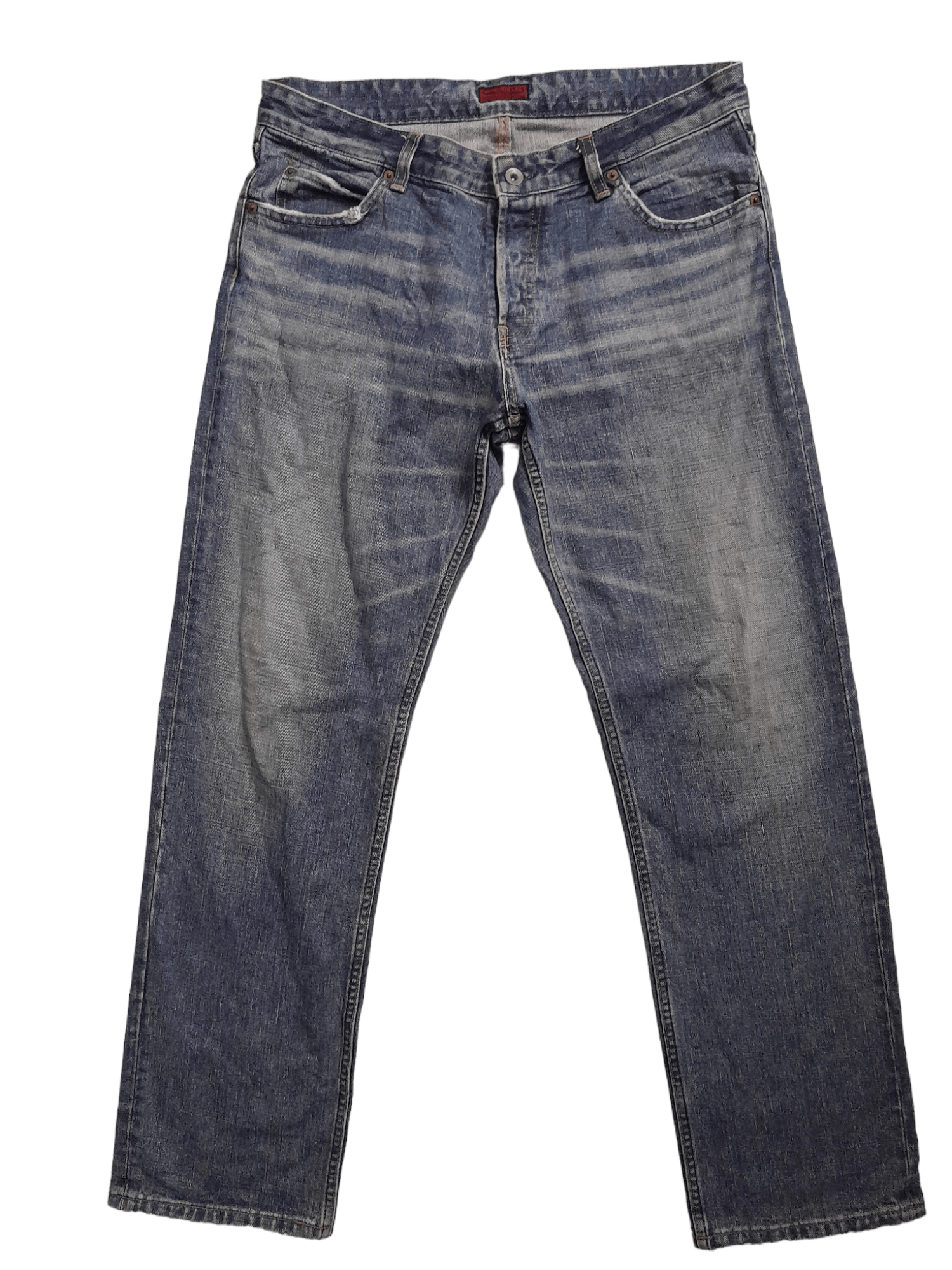 Johnbull × KOJIMA GENES Johnbull Japan Kojima Denim (E653) Size US 34 / EU 50 - 1 Thumbnail