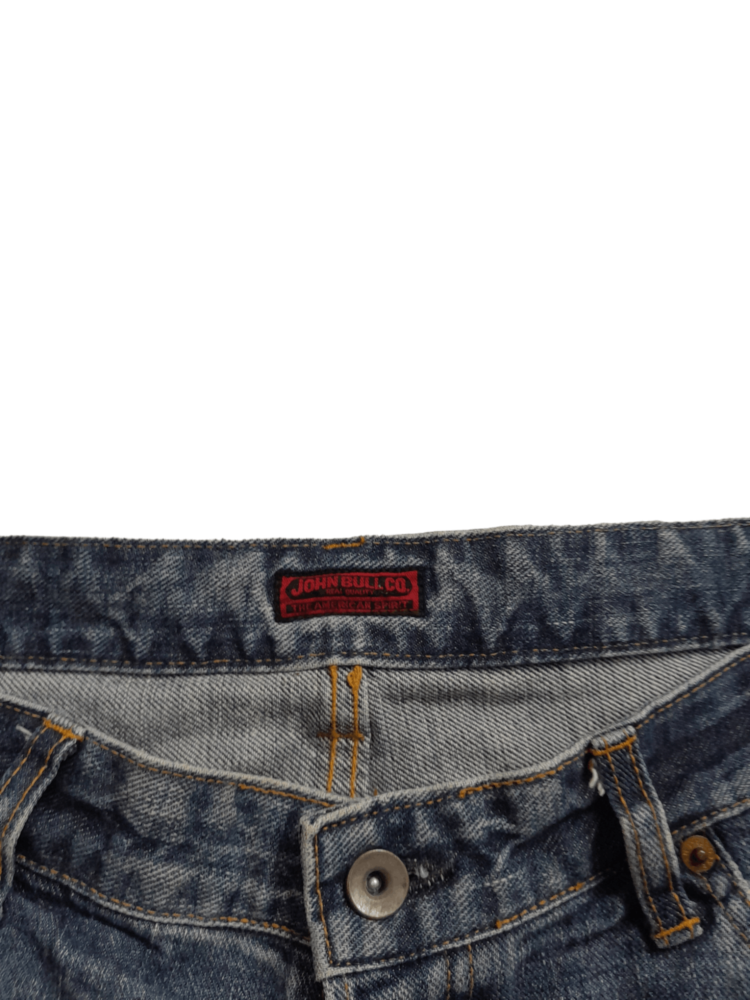 Johnbull × KOJIMA GENES Johnbull Japan Kojima Denim (E653) Size US 34 / EU 50 - 3 Thumbnail