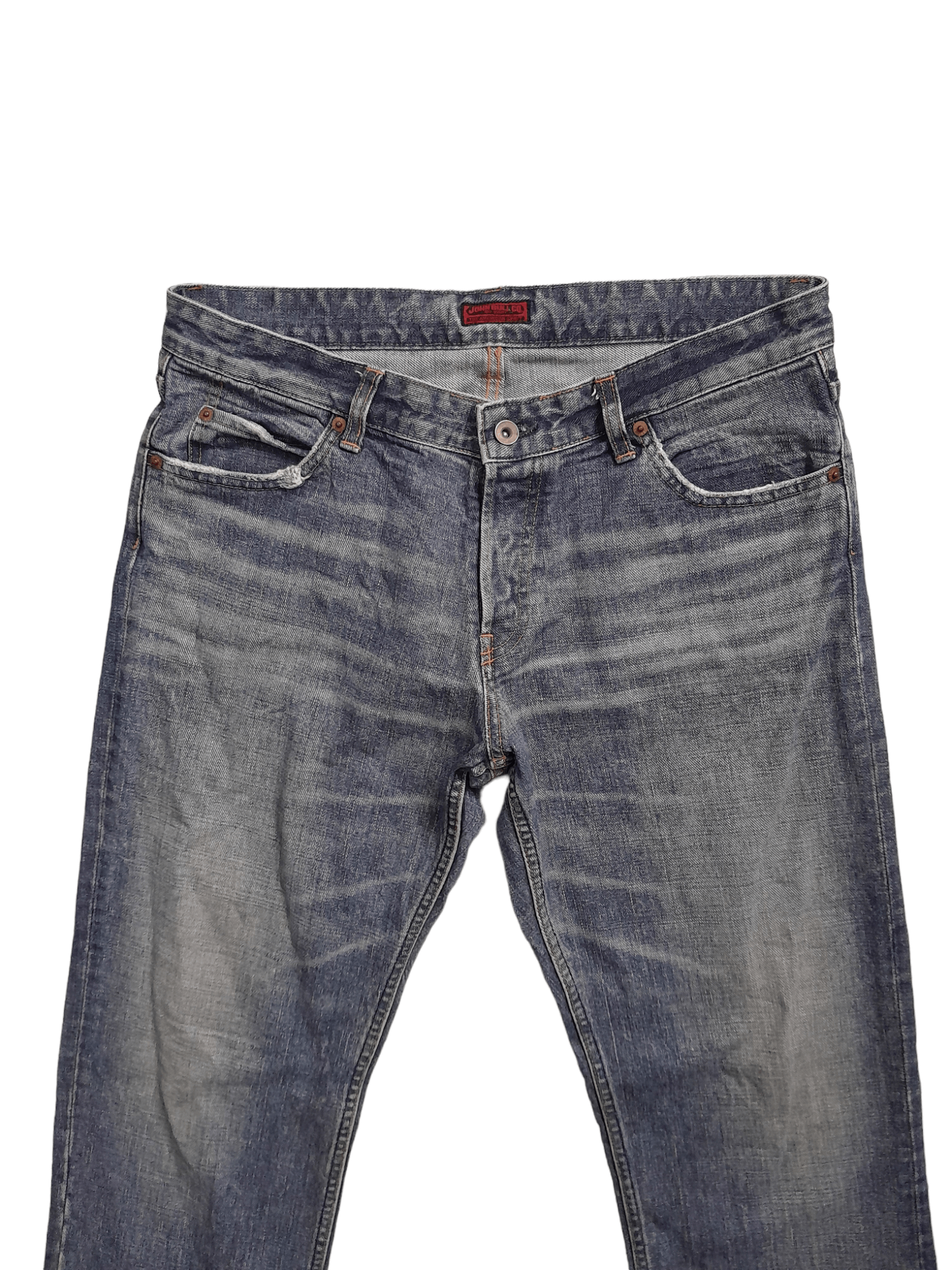 Johnbull × KOJIMA GENES Johnbull Japan Kojima Denim (E653) Size US 34 / EU 50 - 2 Thumbnail