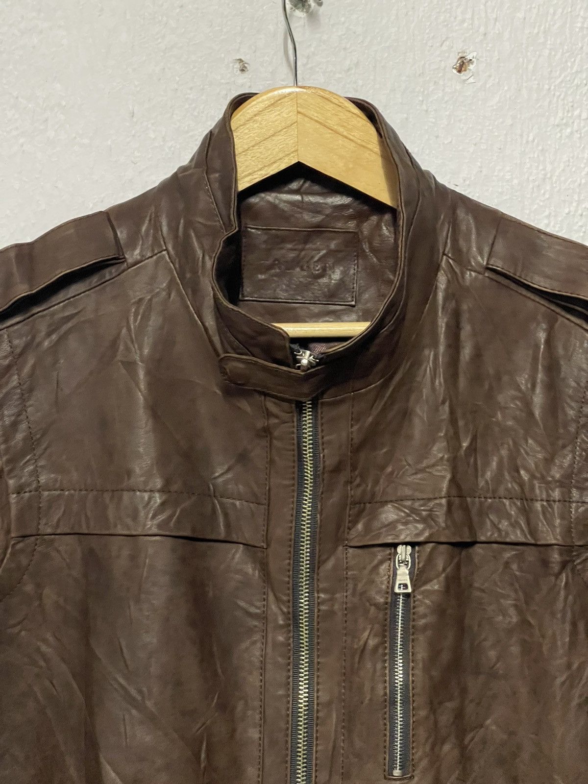 West Coast Choppers Vintage Trugen Genuine Leather Choppers Jacket Avant Garde Size US L / EU 52-54 / 3 - 2 Thumbnail