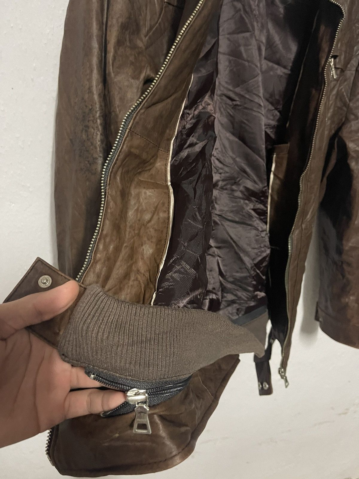 West Coast Choppers Vintage Trugen Genuine Leather Choppers Jacket Avant Garde Size US L / EU 52-54 / 3 - 10 Thumbnail