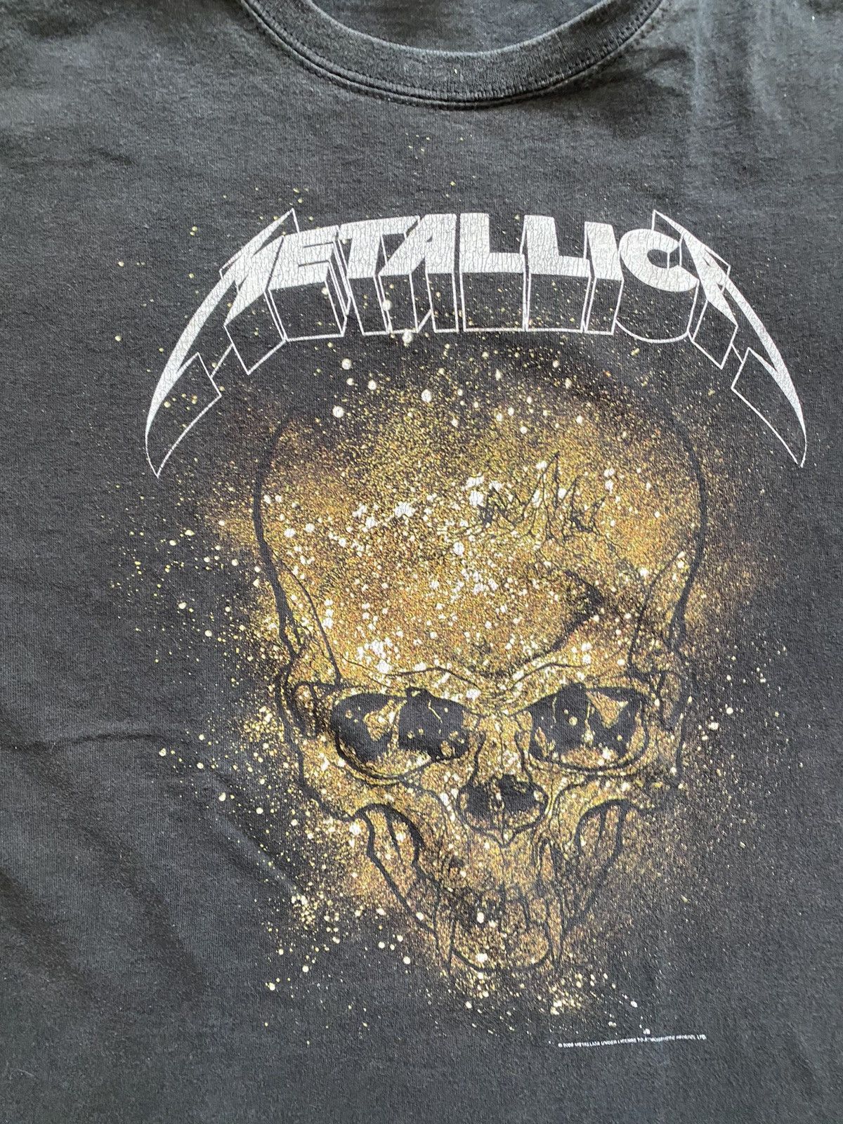 Band Tees × Metallica Rare vintage Metallica 2008 shirt Size US L / EU 52-54 / 3 - 4 Thumbnail