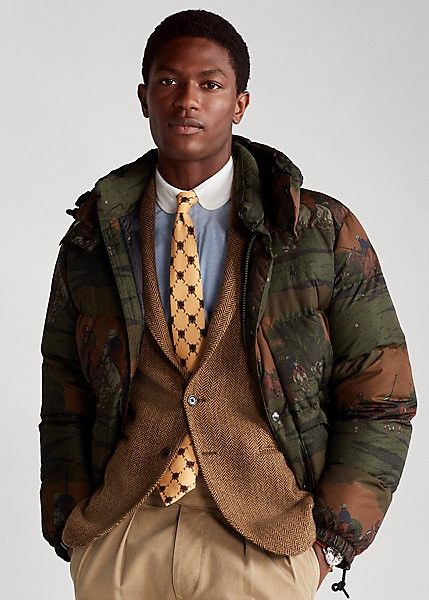 Polo Ralph Lauren Ralph Lauren RL Equestrian Print Down Coat Jacket Horse Size US S / EU 44-46 / 1 - 8 Thumbnail