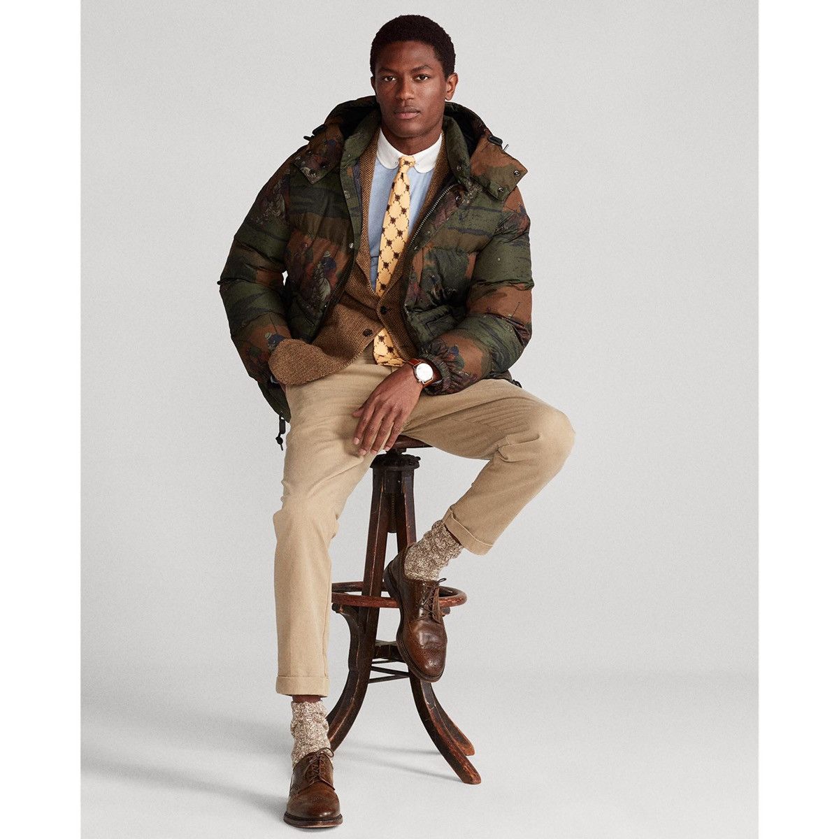 Polo Ralph Lauren Ralph Lauren RL Equestrian Print Down Coat Jacket Horse Size US S / EU 44-46 / 1 - 7 Thumbnail