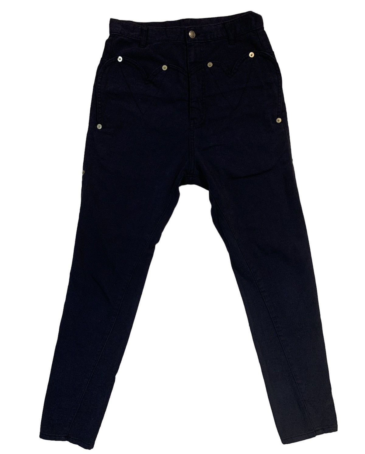 Issey Miyake OFFER🔥rare design by issey miyake mercibeaucoup skinny jeans Size US 29 - 1 Thumbnail