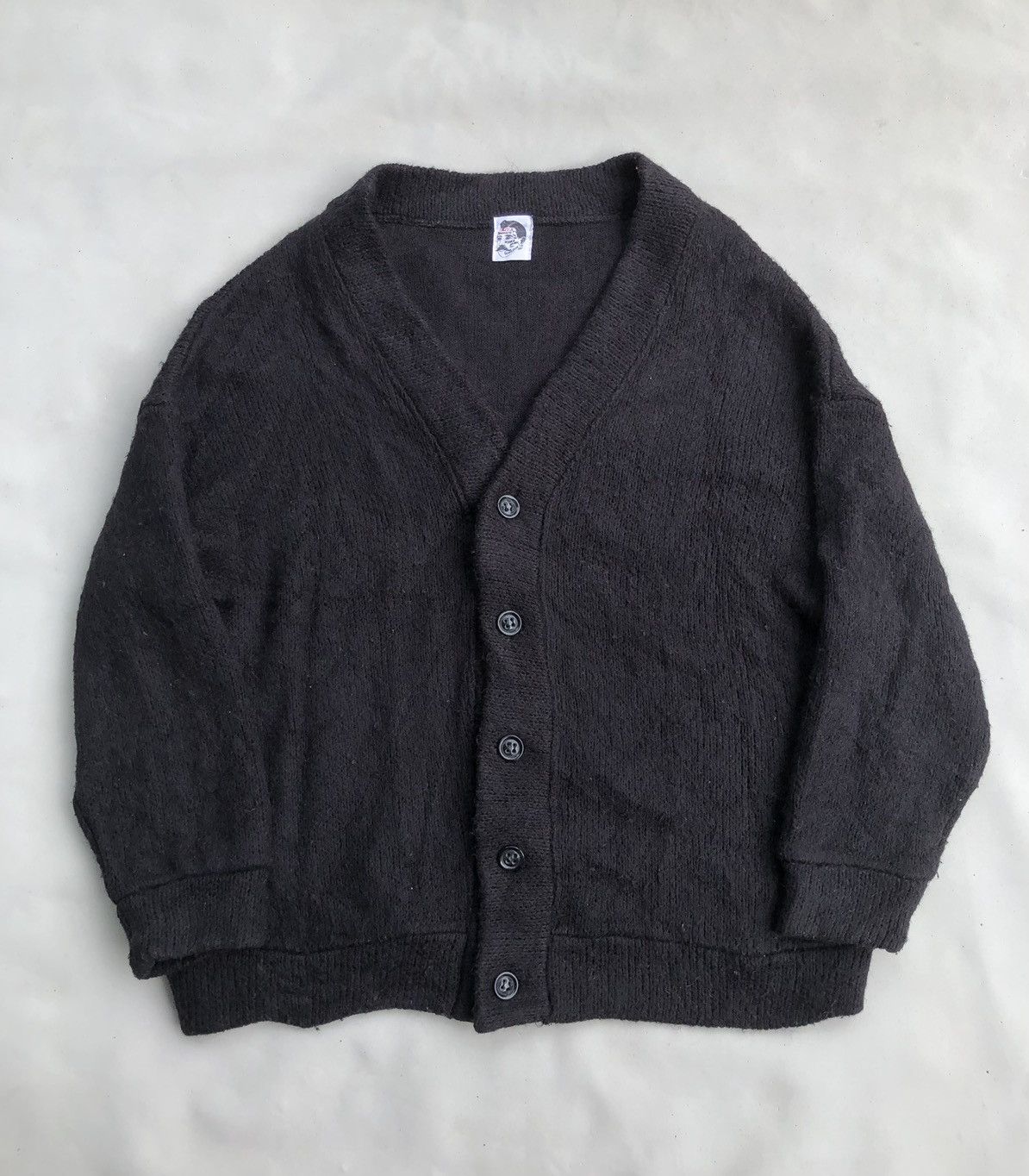 The Real McCoy's McCoy knit mohair cardigan Size US XL / EU 56 / 4 - 1 Thumbnail