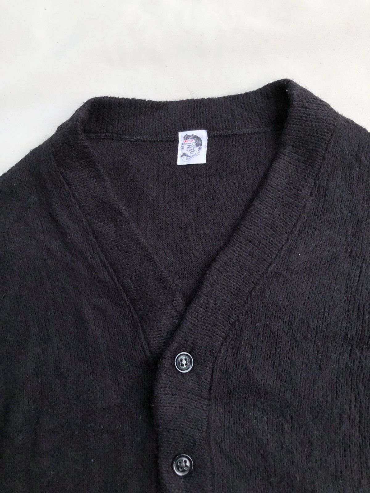 The Real McCoy's McCoy knit mohair cardigan Size US XL / EU 56 / 4 - 3 Thumbnail
