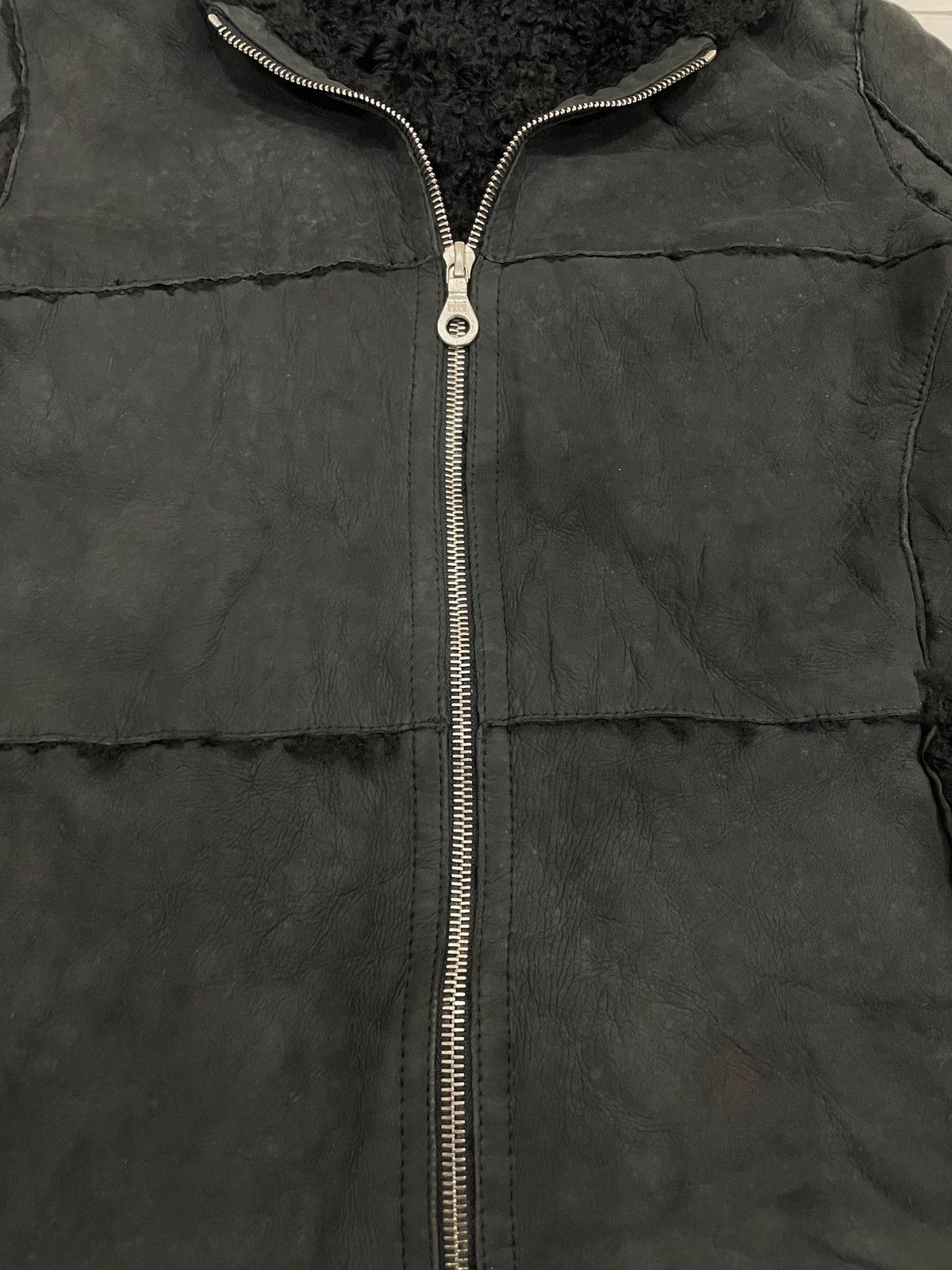 Japanese Brand Sheepskin jacket Jerkin Hooded Riri Zip made in Japan Slim S Size S / US 4 / IT 40 - 9 Thumbnail