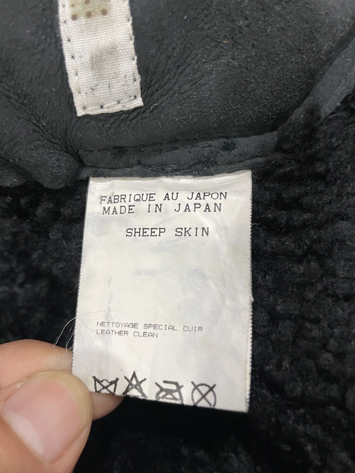 Japanese Brand Sheepskin jacket Jerkin Hooded Riri Zip made in Japan Slim S Size S / US 4 / IT 40 - 7 Thumbnail