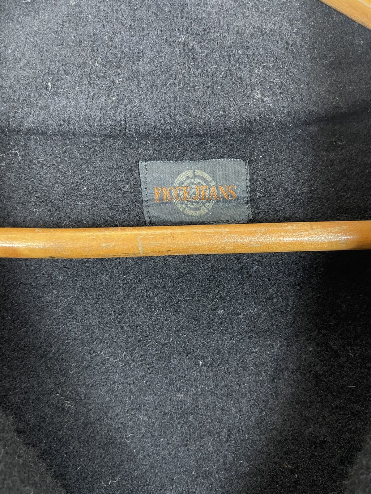 Designer × Japanese Brand Vintage Ficce Designer Mohair Wool Alpaca Jacket Size US XL / EU 56 / 4 - 5 Thumbnail