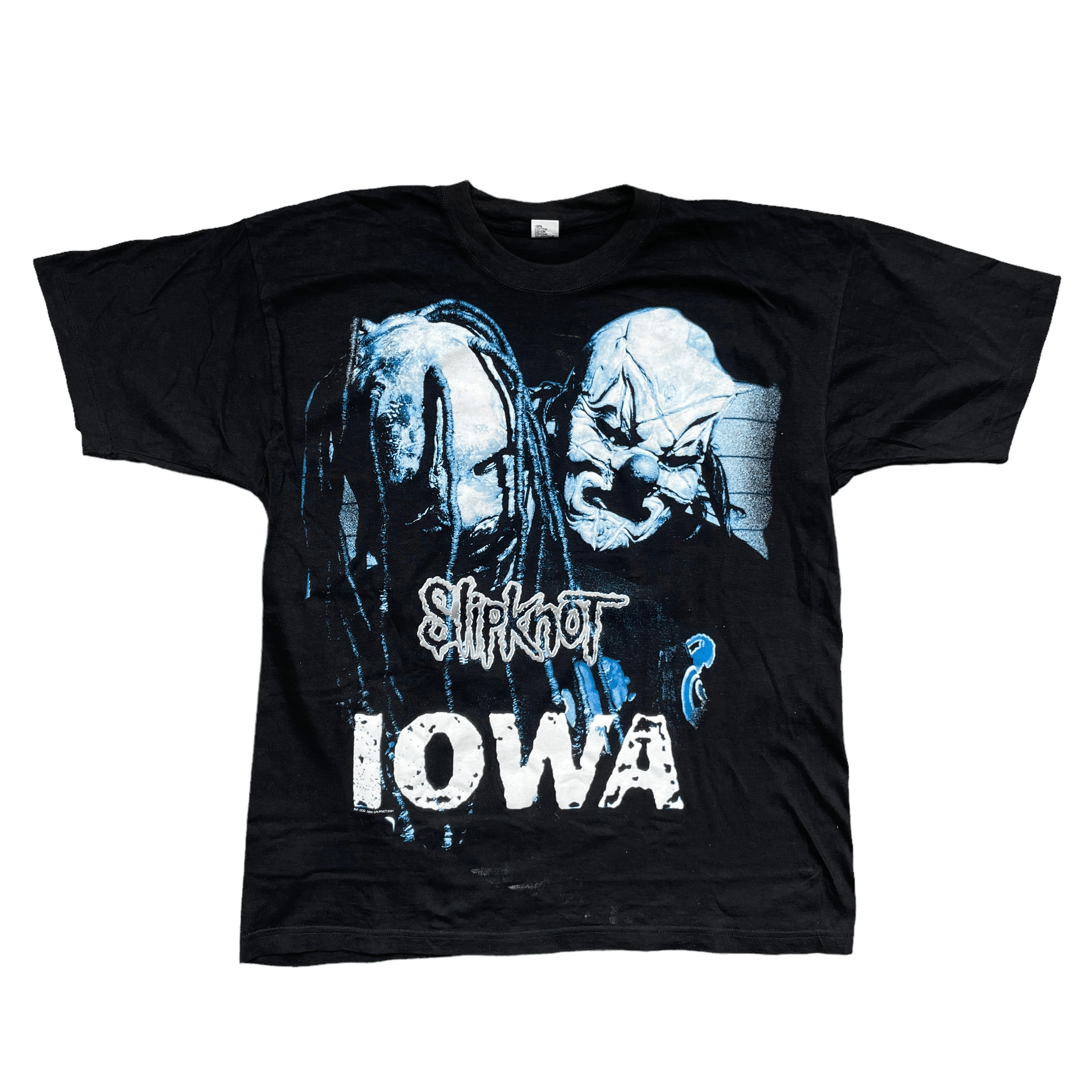 Slipknot 2001 ヴィンテージTシャツ Vintage Slipknot T-Shirt, Iowa World Tour 2001, 90s Rock