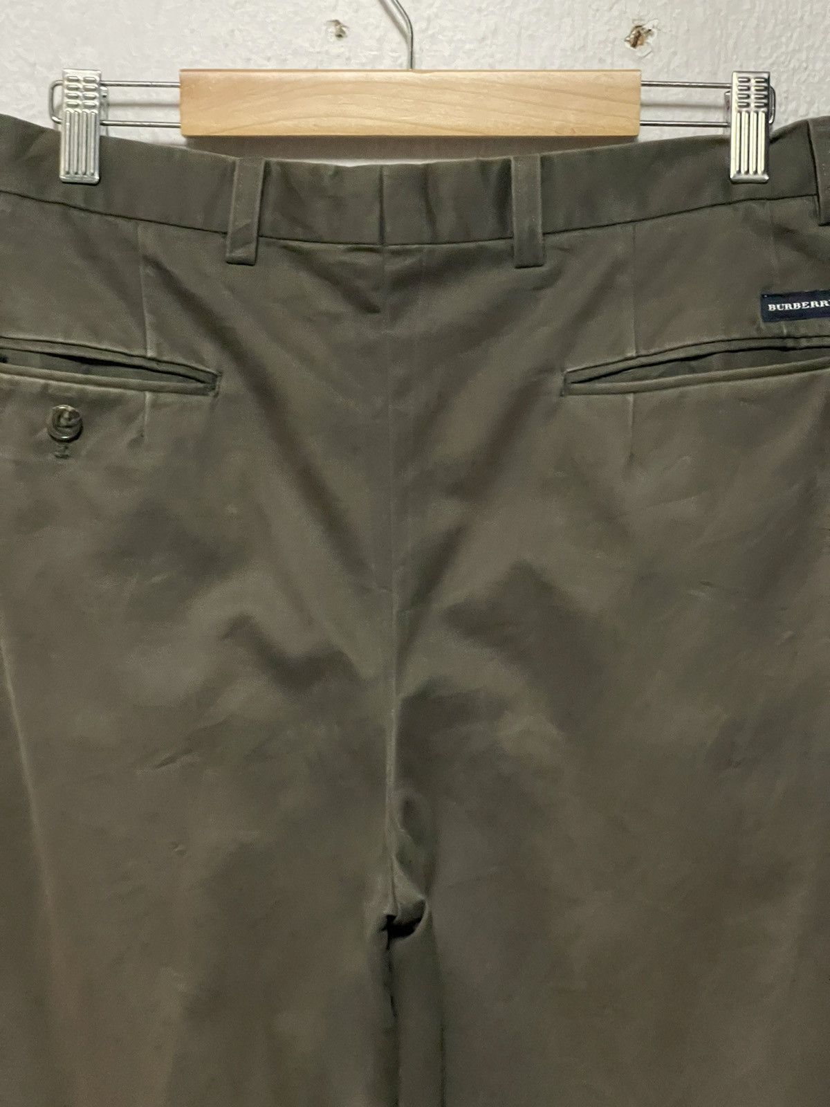 Burberry Vintage Burberry Men’s Straight Cut Casual Pants 🔥 Size US 29 - 6 Thumbnail