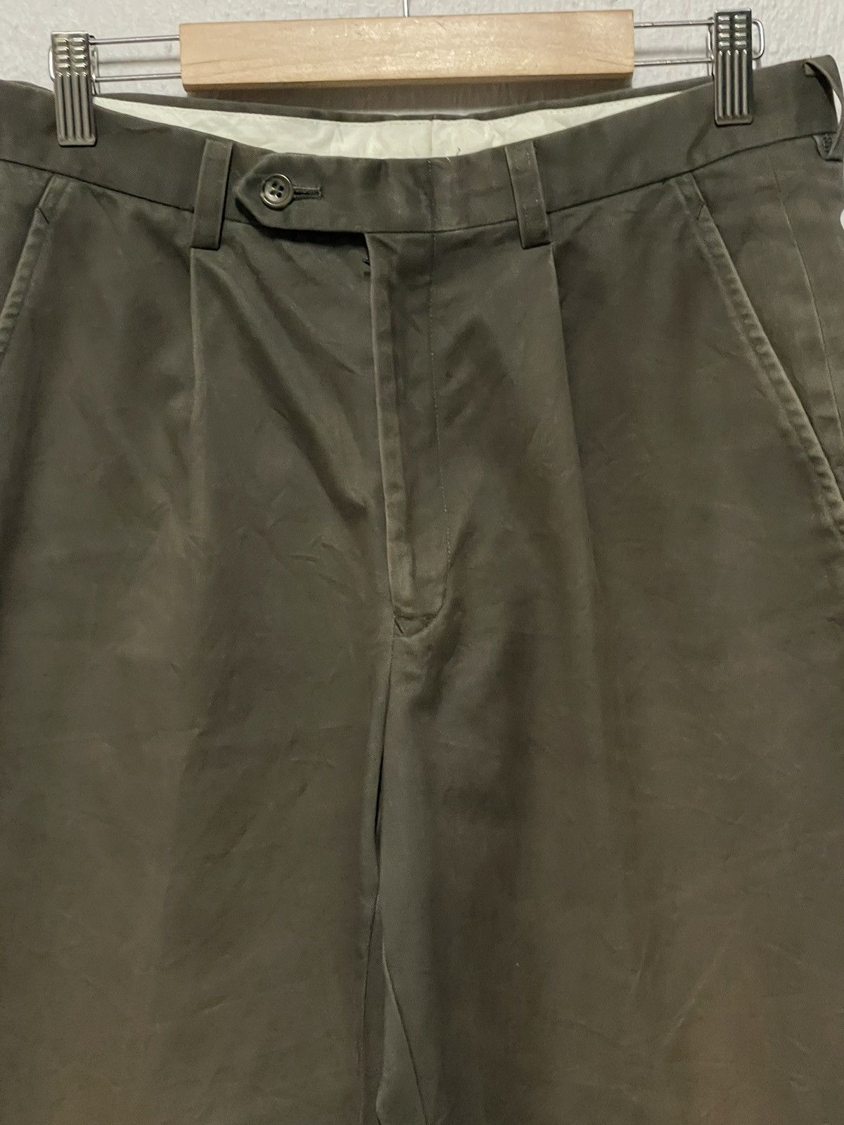 Burberry Vintage Burberry Men’s Straight Cut Casual Pants 🔥 Size US 29 - 2 Thumbnail