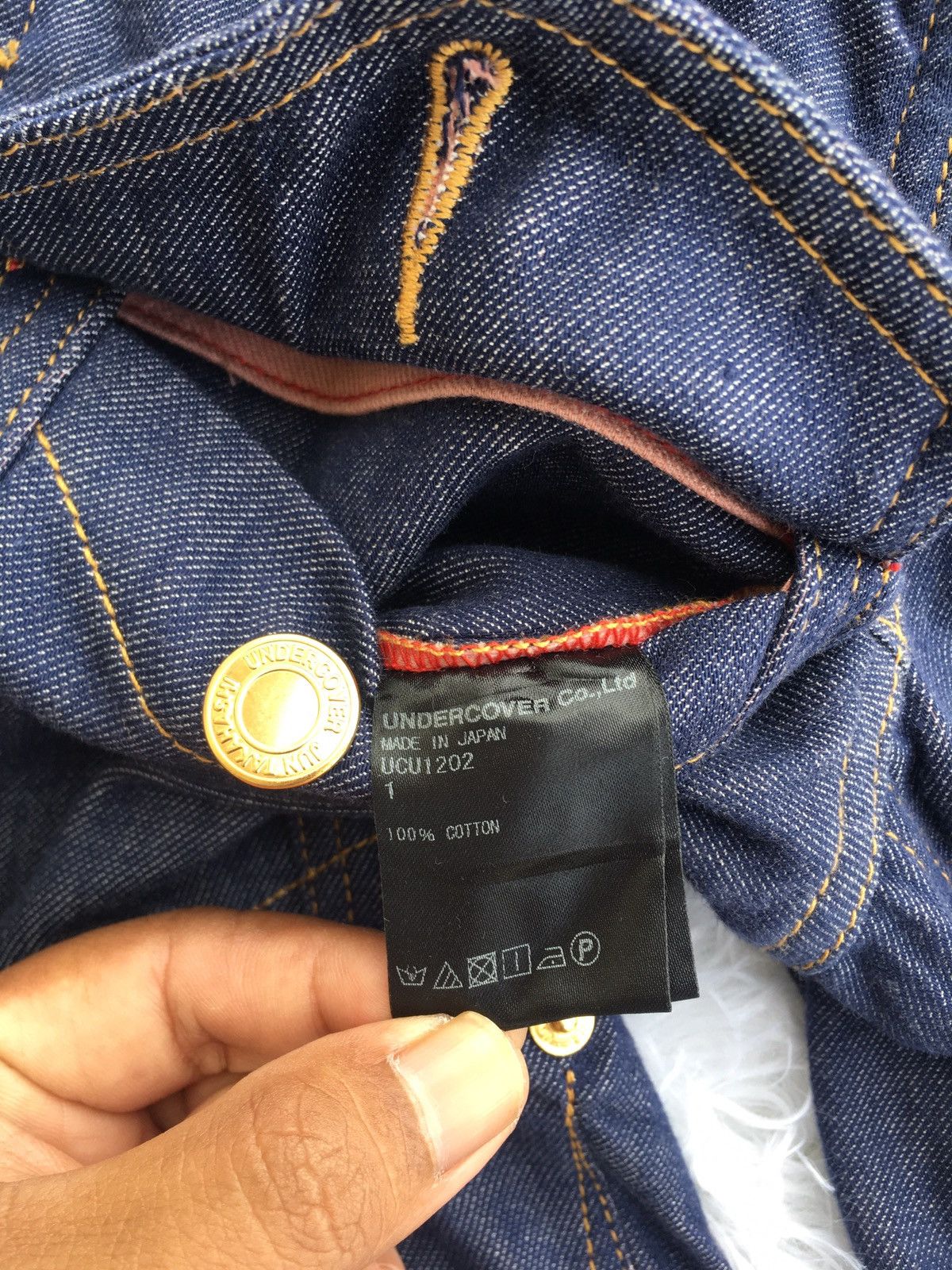 Undercover Rare Undercover Denim Soft Reversible Jeans Jacket Size S / US 4 / IT 40 - 10 Thumbnail