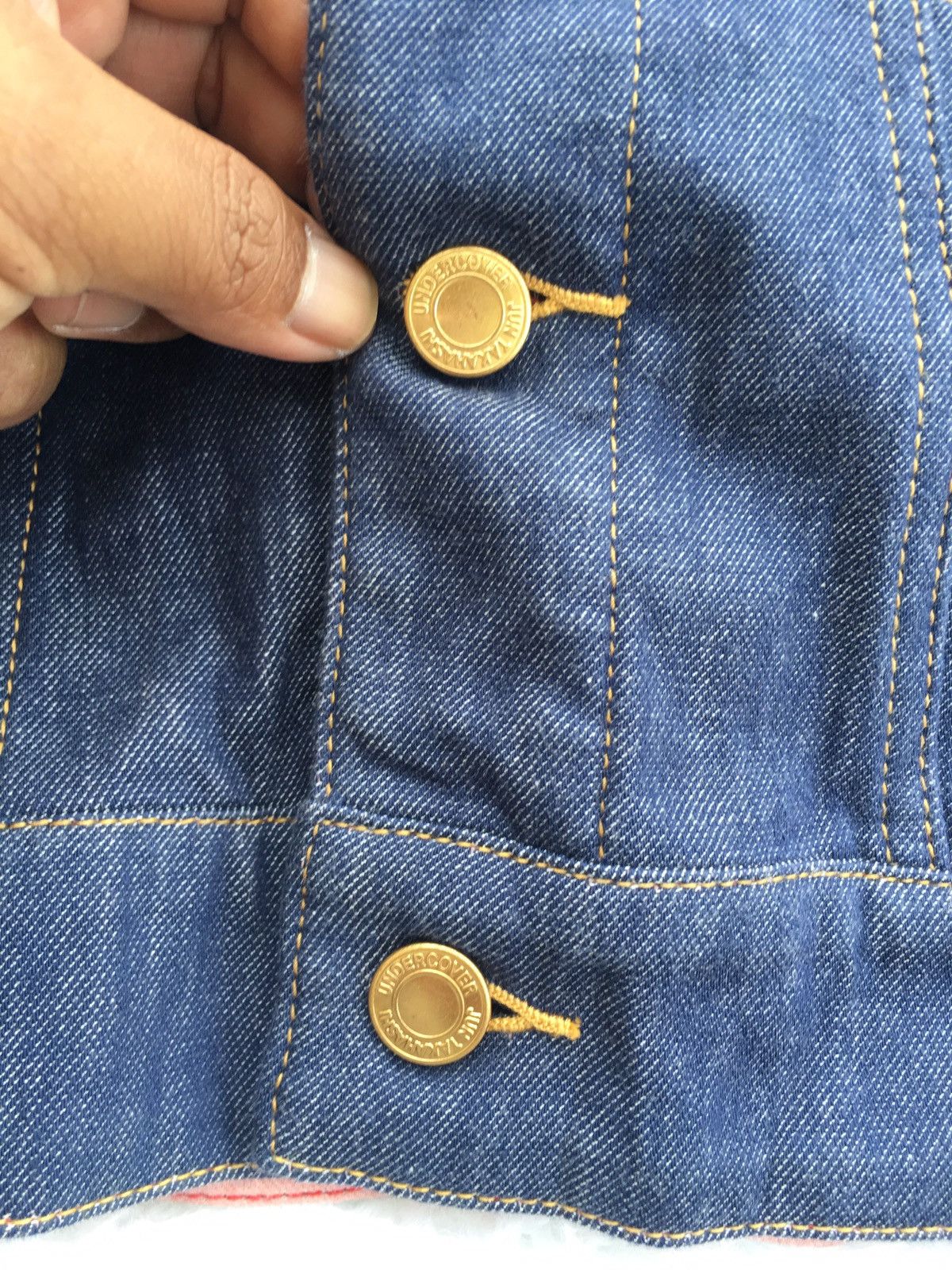 Undercover Rare Undercover Denim Soft Reversible Jeans Jacket Size S / US 4 / IT 40 - 7 Thumbnail