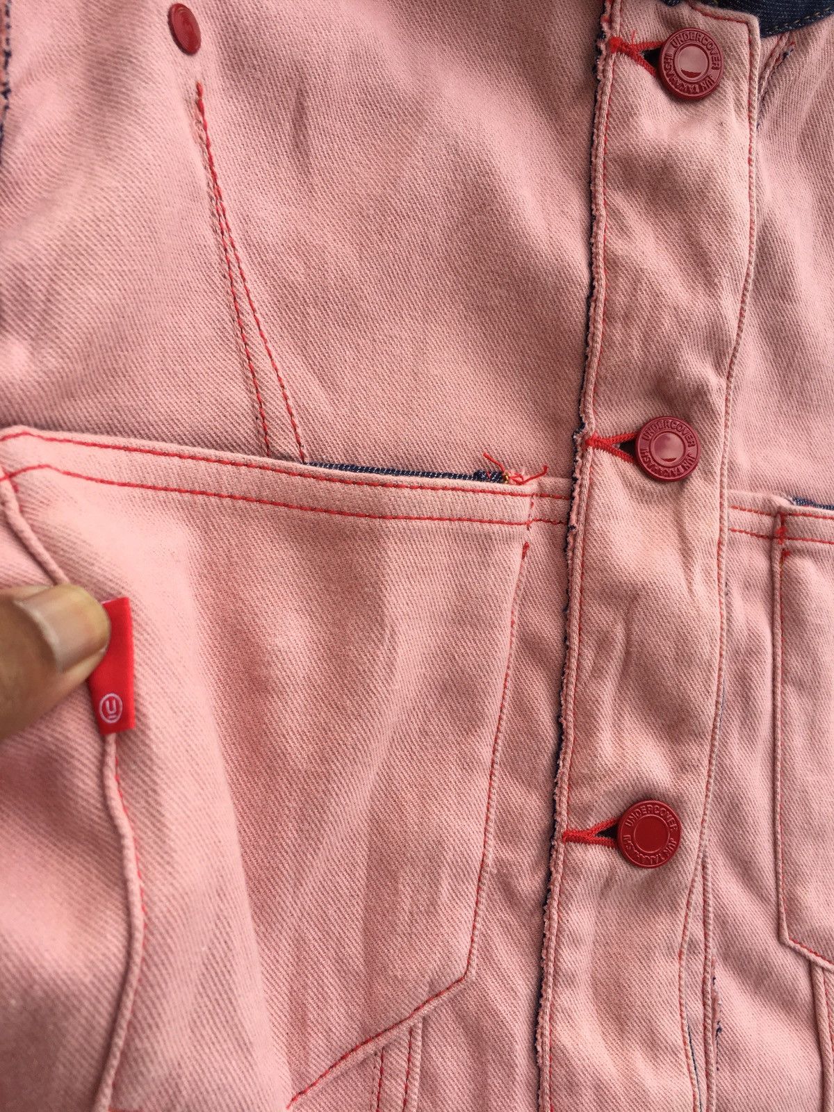 Undercover Rare Undercover Denim Soft Reversible Jeans Jacket Size S / US 4 / IT 40 - 17 Thumbnail