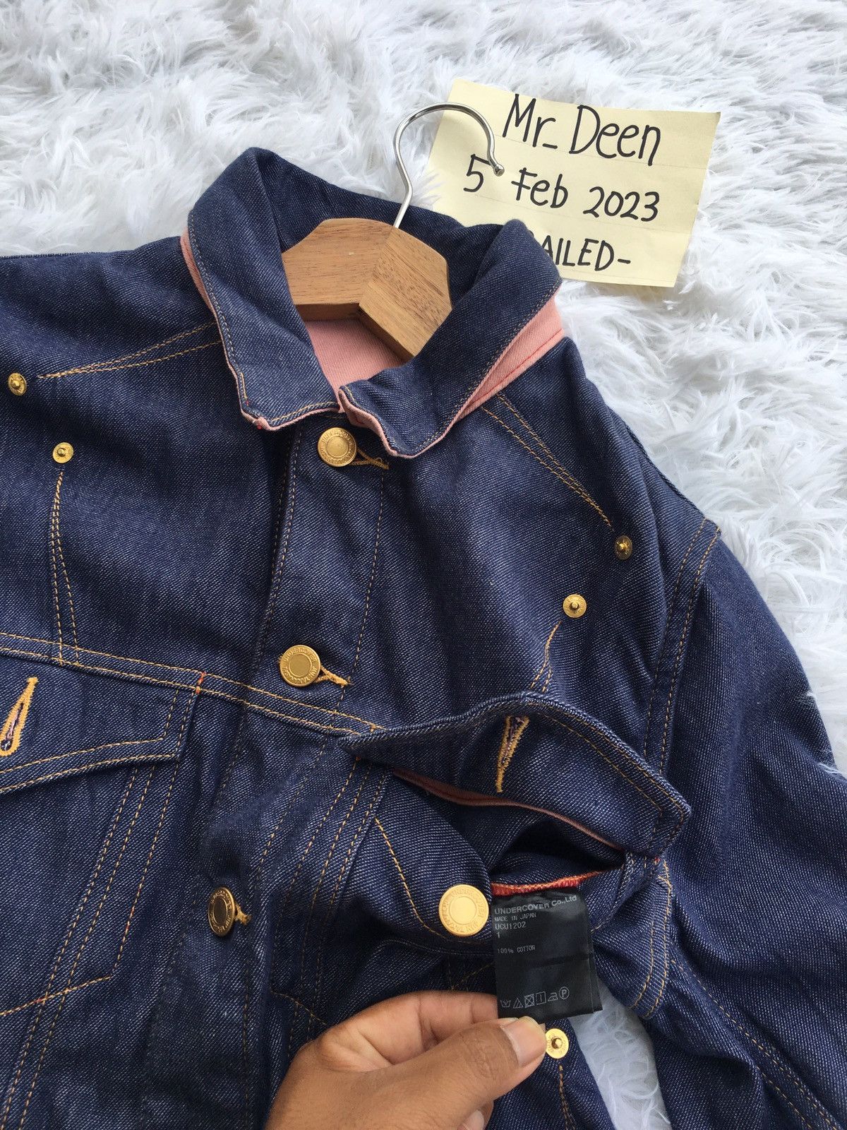Undercover Rare Undercover Denim Soft Reversible Jeans Jacket Size S / US 4 / IT 40 - 9 Thumbnail