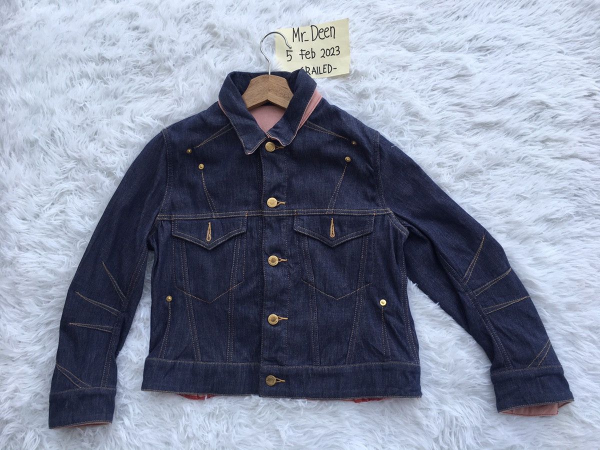 Undercover Rare Undercover Denim Soft Reversible Jeans Jacket Size S / US 4 / IT 40 - 4 Thumbnail