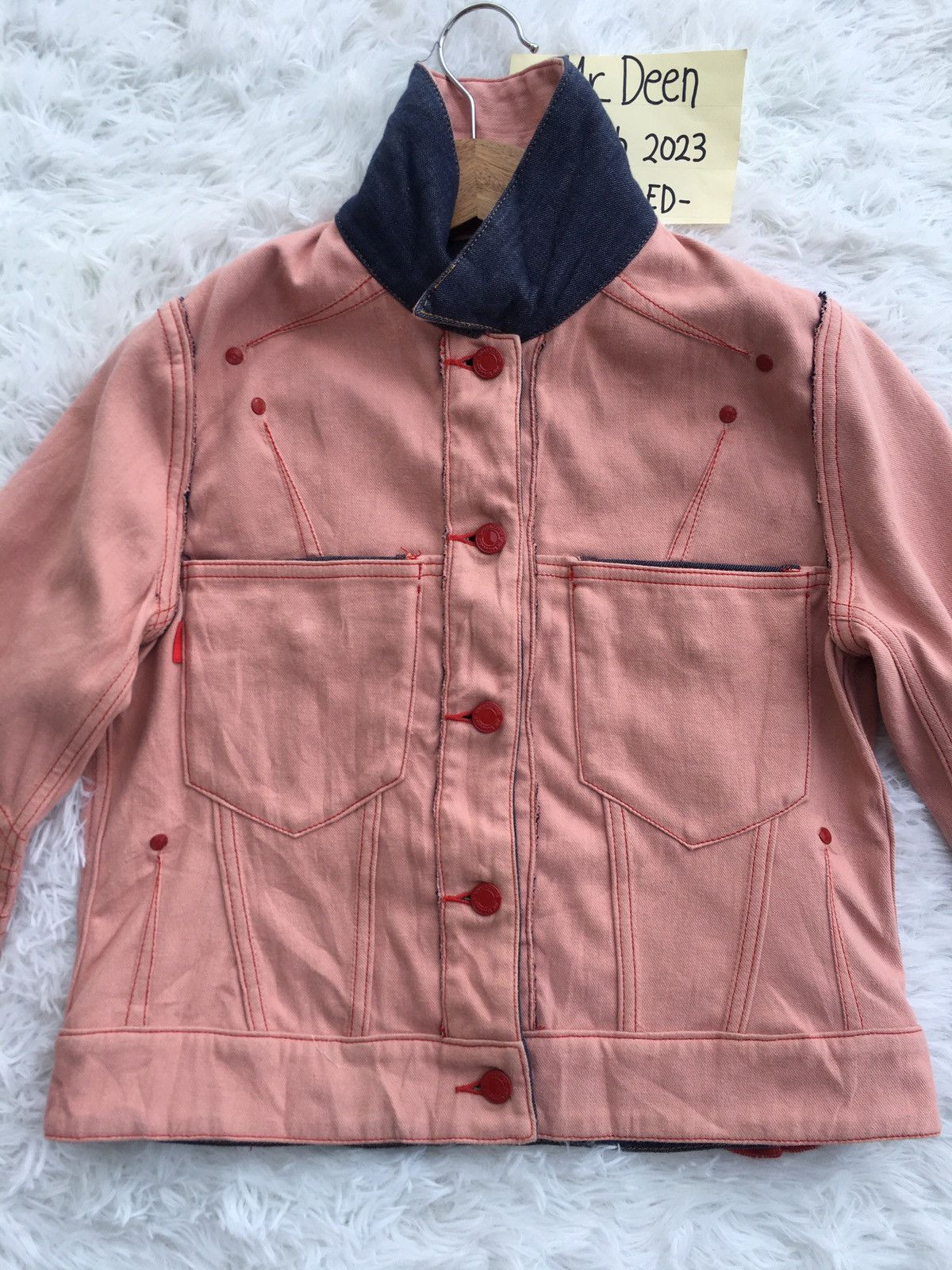Undercover Rare Undercover Denim Soft Reversible Jeans Jacket Size S / US 4 / IT 40 - 16 Thumbnail