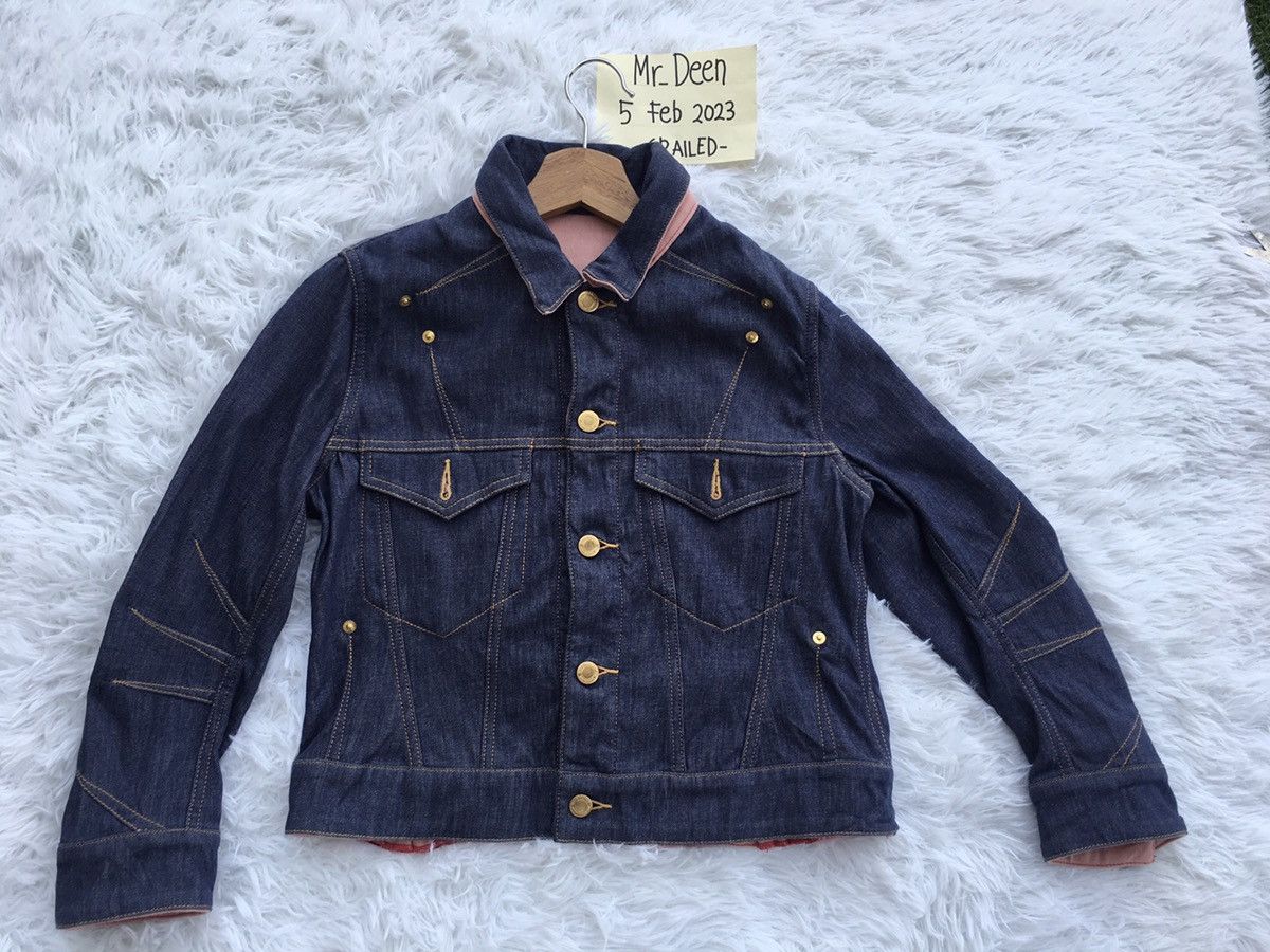 Undercover Rare Undercover Denim Soft Reversible Jeans Jacket Size S / US 4 / IT 40 - 2 Thumbnail
