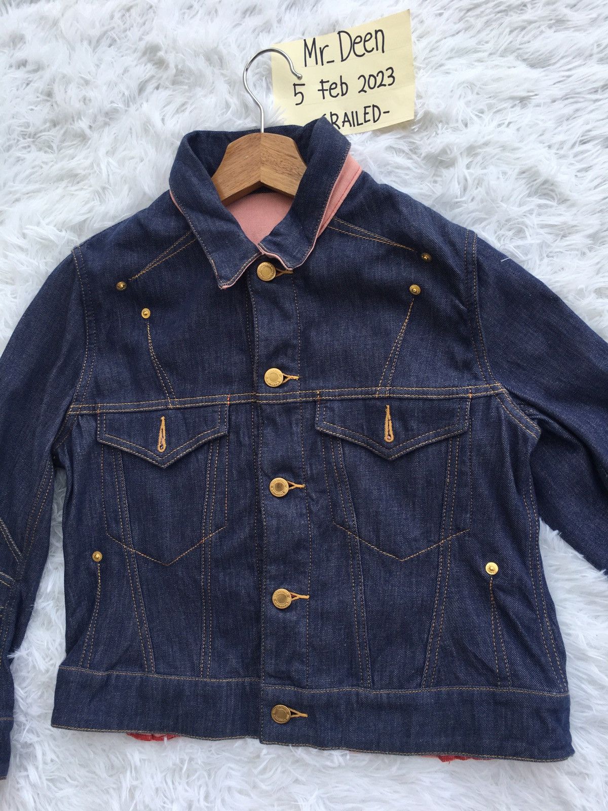 Undercover Rare Undercover Denim Soft Reversible Jeans Jacket Size S / US 4 / IT 40 - 6 Thumbnail