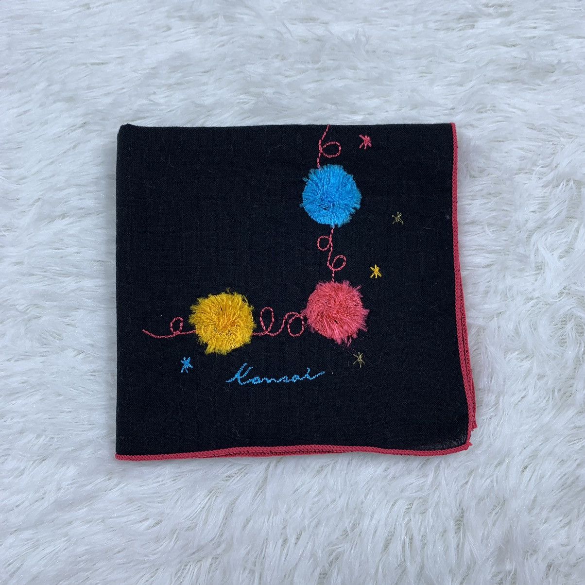 Japanese Brand × Kansai Yamamoto KANSAI handkerchief handky pocket square flower design Size ONE SIZE - 3 Thumbnail