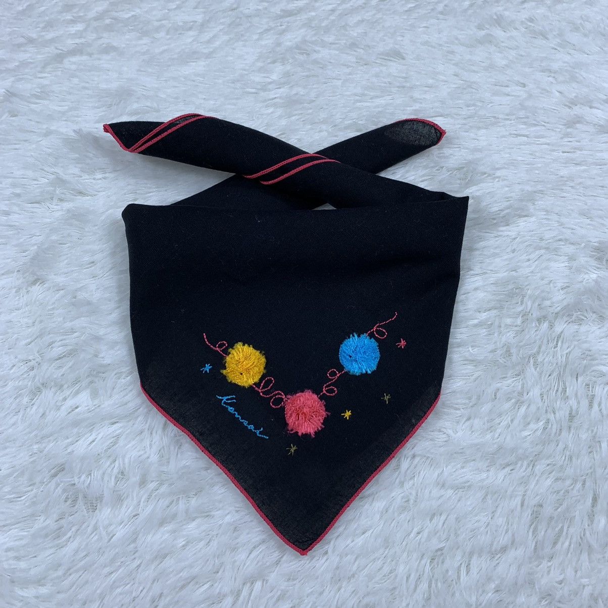 Japanese Brand × Kansai Yamamoto KANSAI handkerchief handky pocket square flower design Size ONE SIZE - 1 Thumbnail