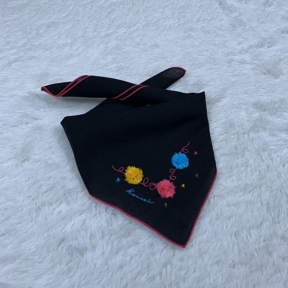 Japanese Brand × Kansai Yamamoto KANSAI handkerchief handky pocket square flower design Size ONE SIZE - 2 Thumbnail