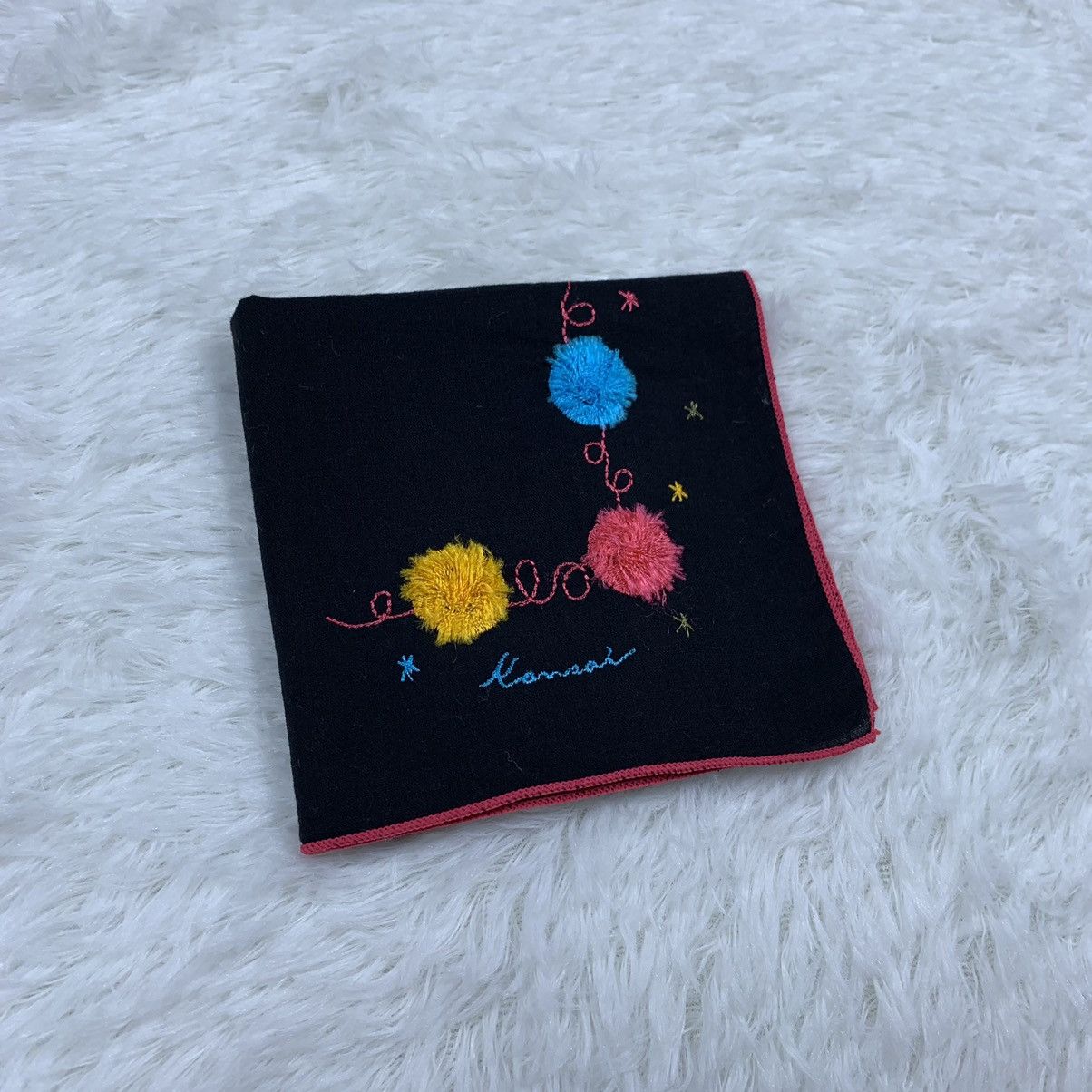 Japanese Brand × Kansai Yamamoto KANSAI handkerchief handky pocket square flower design Size ONE SIZE - 4 Thumbnail