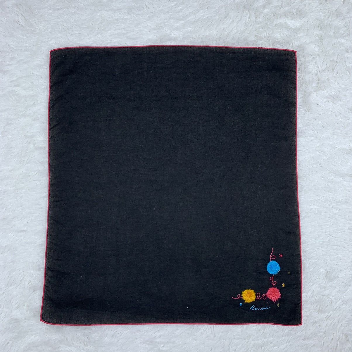 Japanese Brand × Kansai Yamamoto KANSAI handkerchief handky pocket square flower design Size ONE SIZE - 5 Thumbnail