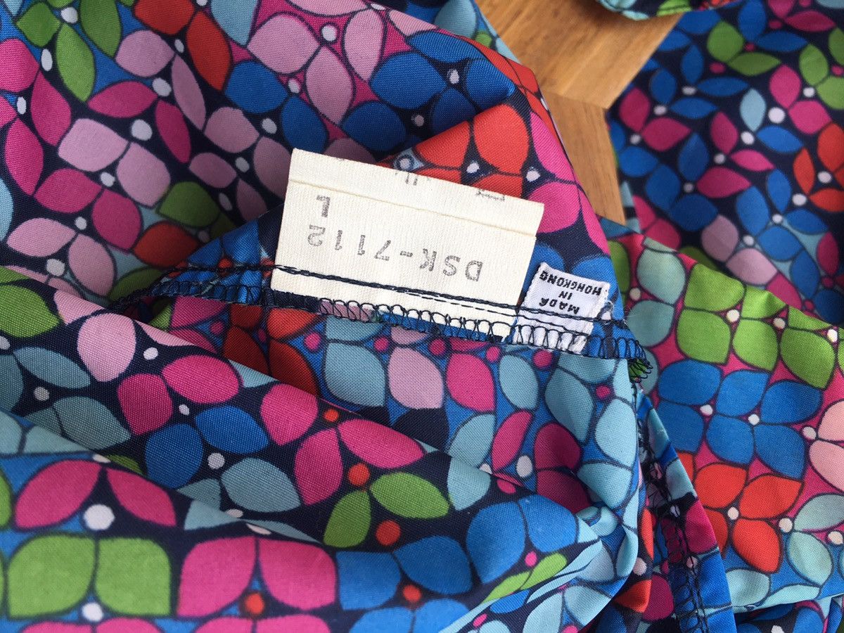Descente Rare Multicolor DESCENTE Nylon Buttons Up Shirt Size US M / EU 48-50 / 2 - 8 Thumbnail