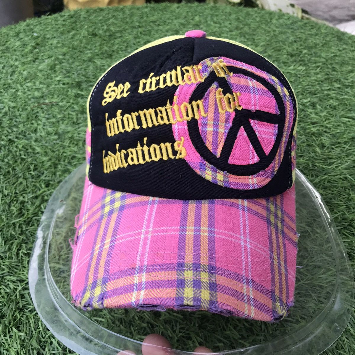 Japanese Brand × Vintage Vintage Peace Japan Trucker Size ONE SIZE - 2 Thumbnail