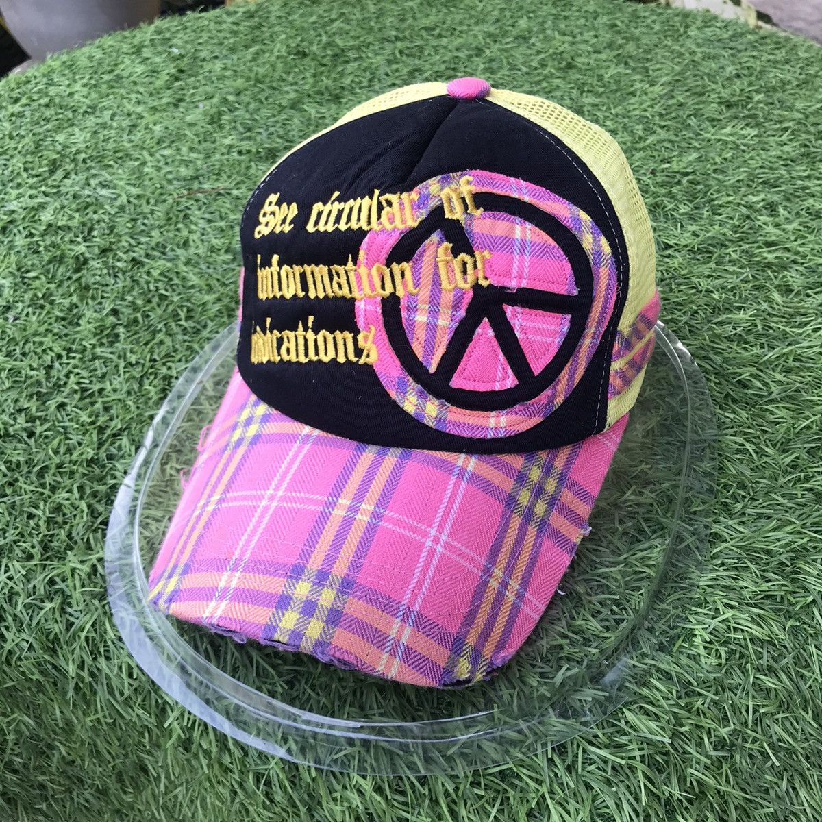 Japanese Brand × Vintage Vintage Peace Japan Trucker Size ONE SIZE - 1 Thumbnail