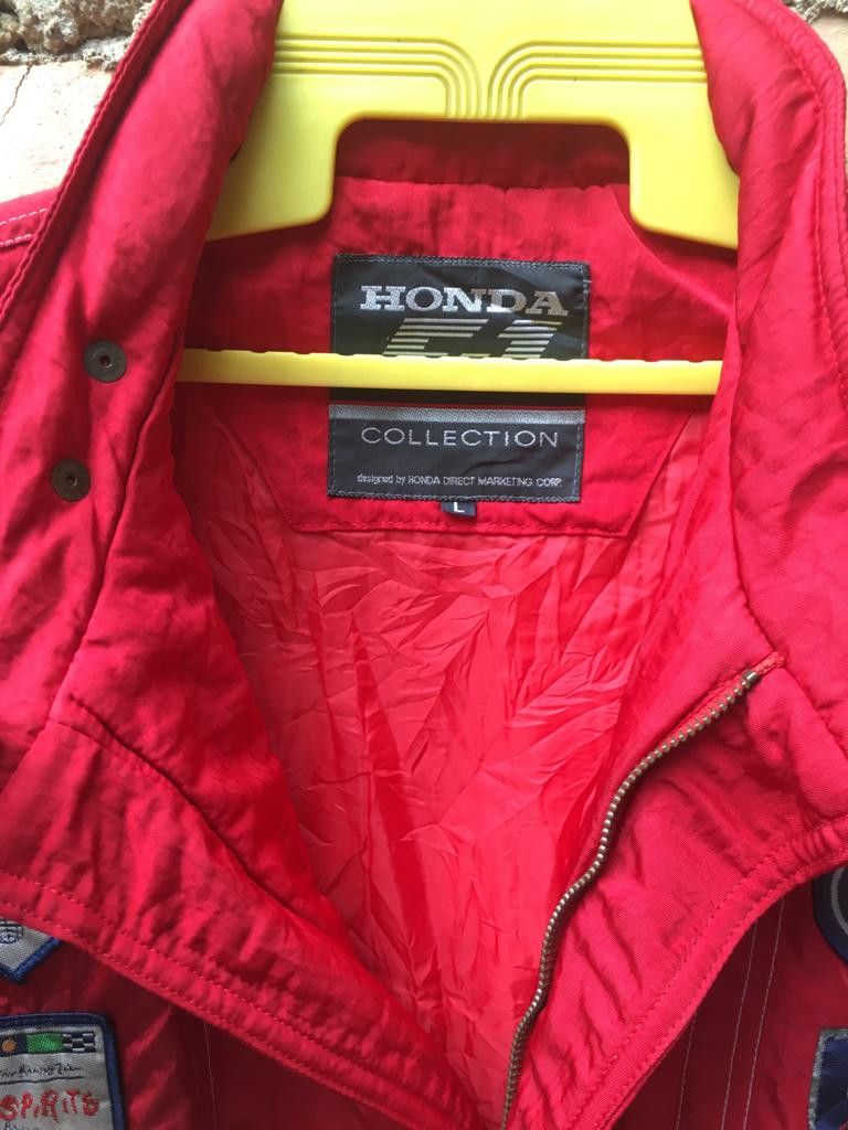 Honda VINTAGE HONDA RACING TEAM MOTO BOMBER JACKET Size US L / EU 52-54 / 3 - 6 Thumbnail