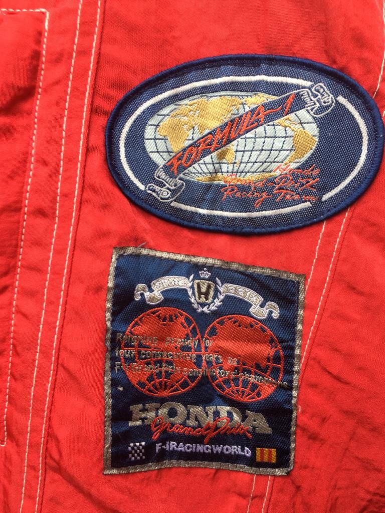 Honda VINTAGE HONDA RACING TEAM MOTO BOMBER JACKET Size US L / EU 52-54 / 3 - 2 Thumbnail