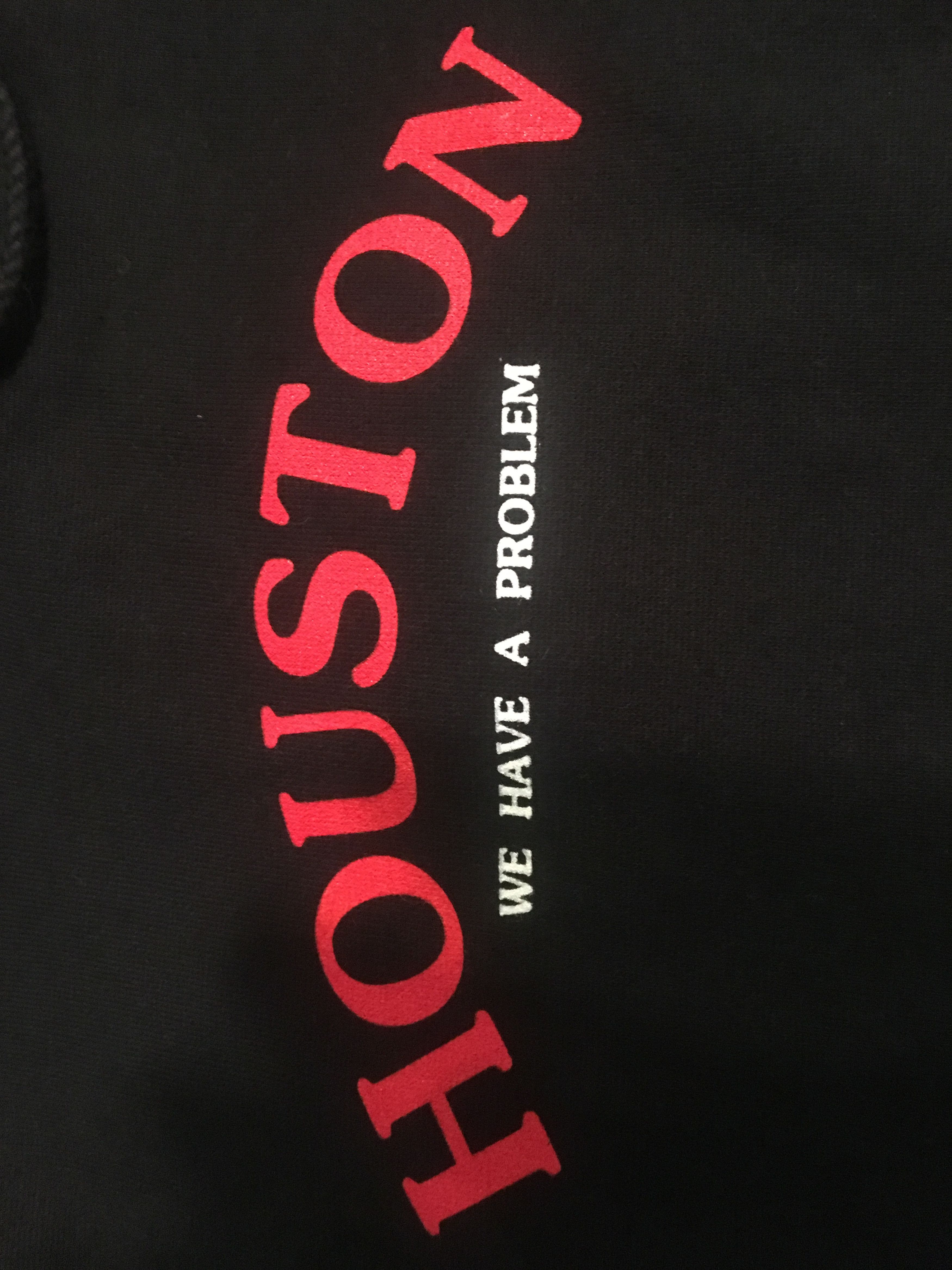 Travis Scott Astro world top “Houston we have a problem” hoodie size medium