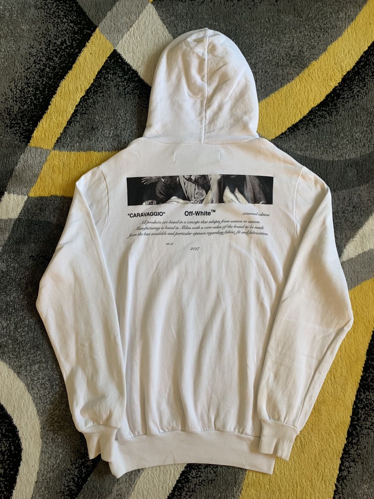 02 Caravaggio White Painting Toronto Hoodie 2017 Tops