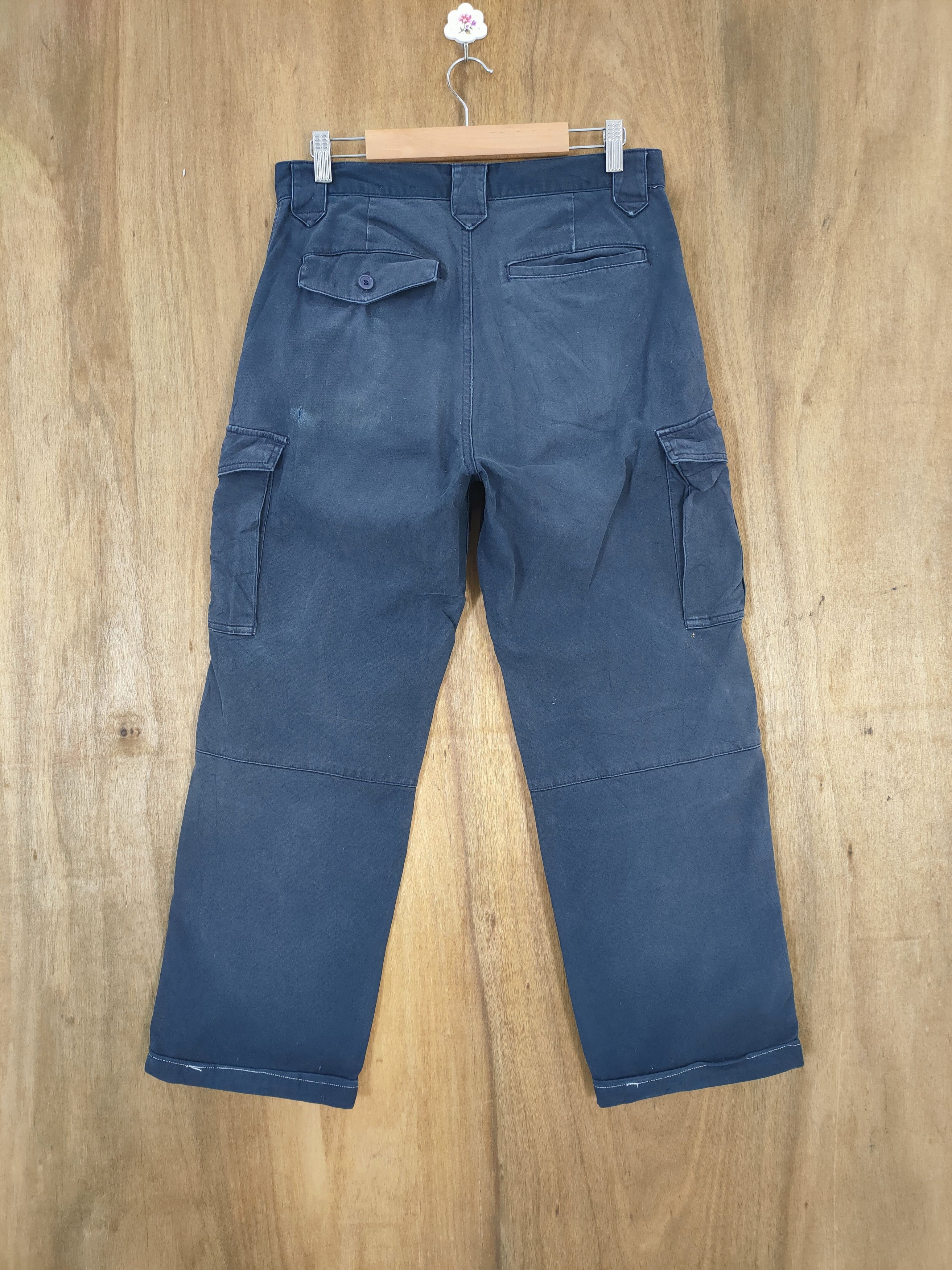 Japanese Brand VINTAGE JAPAN WORKWEAR FADED CARGO PANTS Size US 30 / EU 46 - 9 Thumbnail