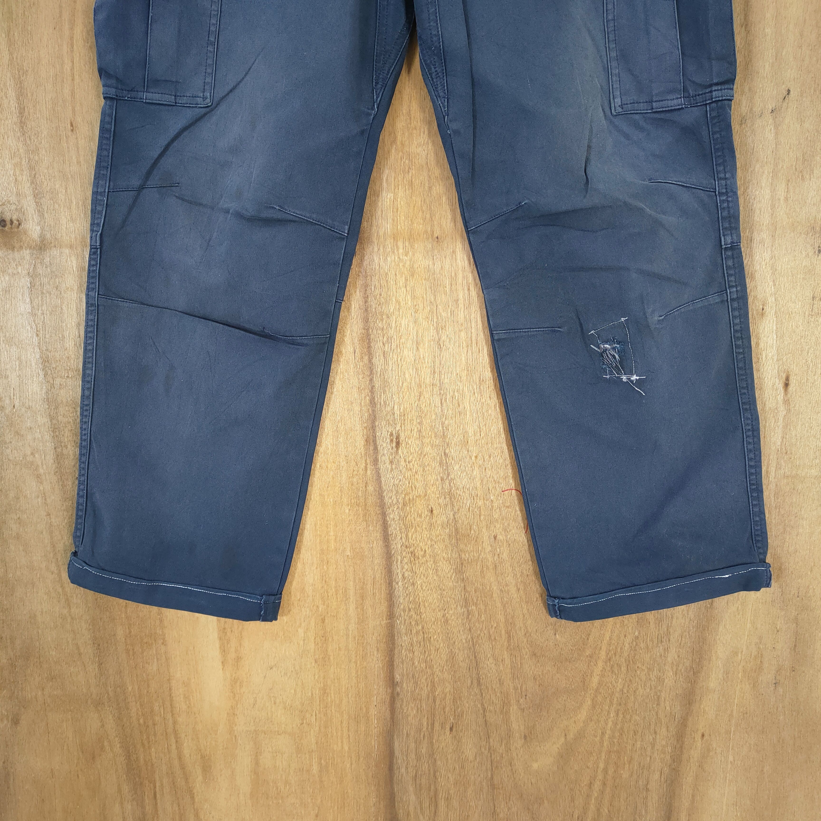 Japanese Brand VINTAGE JAPAN WORKWEAR FADED CARGO PANTS Size US 30 / EU 46 - 3 Thumbnail