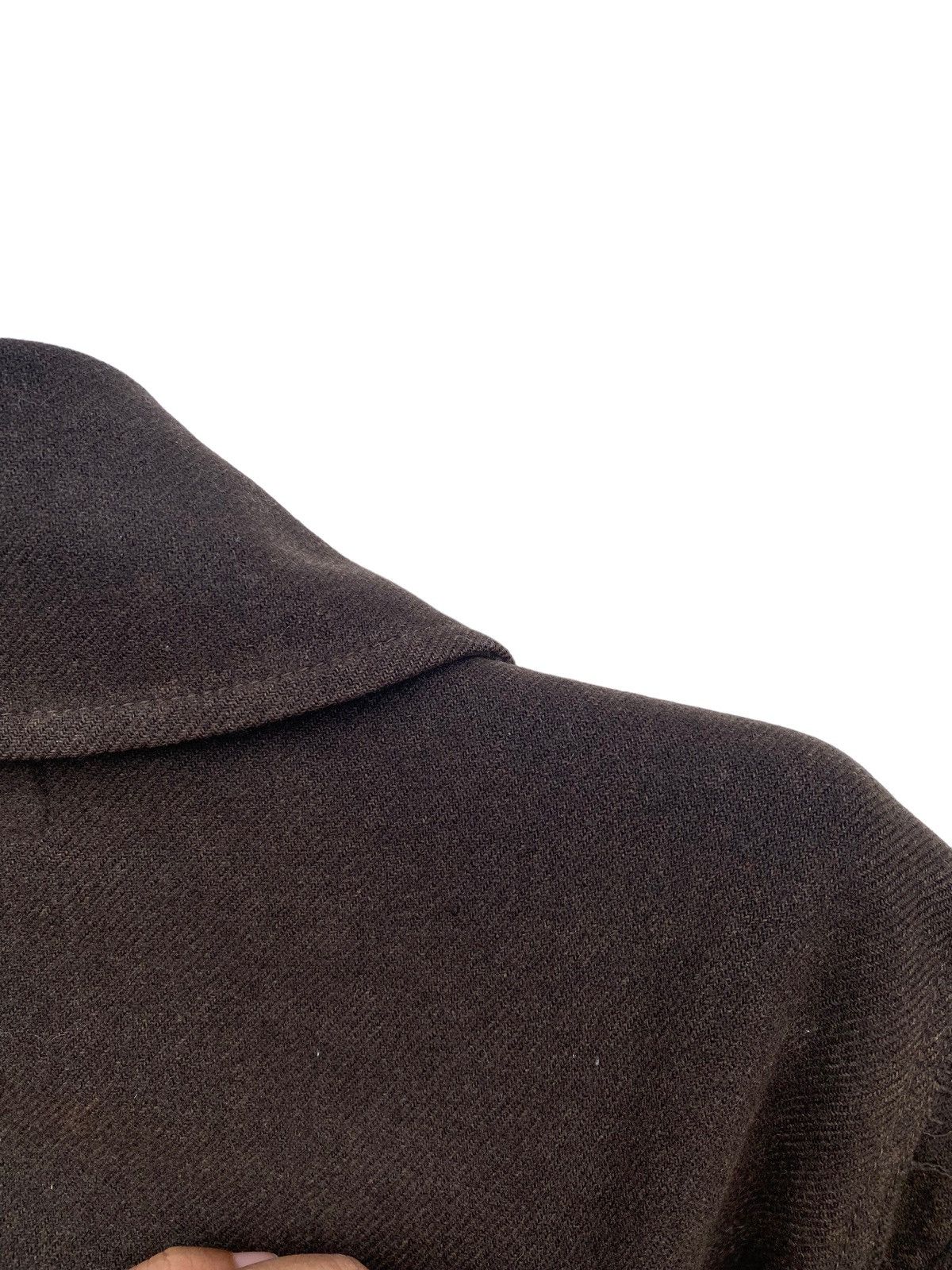 CABANE de ZUCCa Vintage Cabane De Zucca Pea Coat Jacket Size US M / EU 48-50 / 2 - 7 Thumbnail