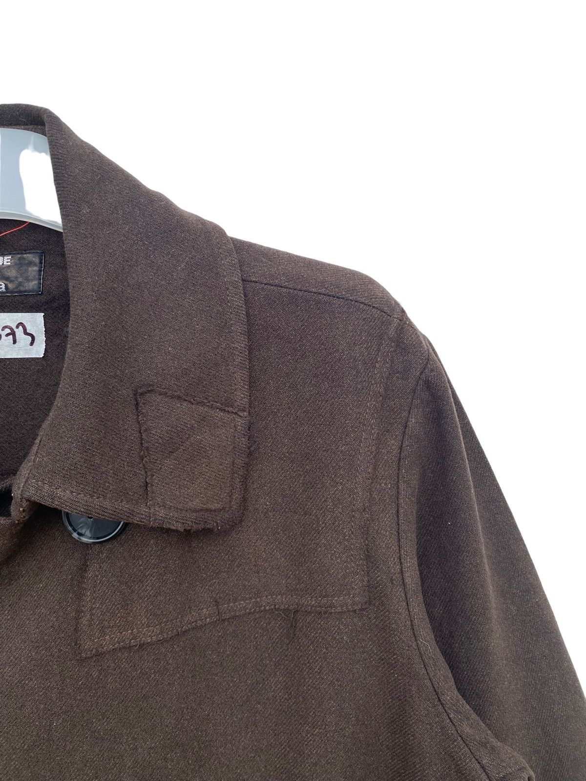 CABANE de ZUCCa Vintage Cabane De Zucca Pea Coat Jacket Size US M / EU 48-50 / 2 - 3 Thumbnail