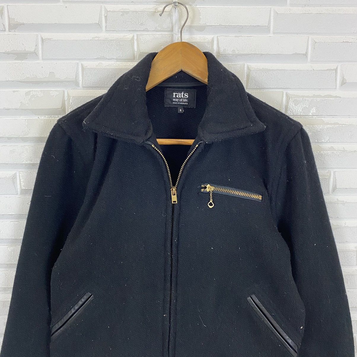 RATS JAPAN Vintage Rats way of life wool zipper jacket Size US S / EU 44-46 / 1 - 5 Thumbnail