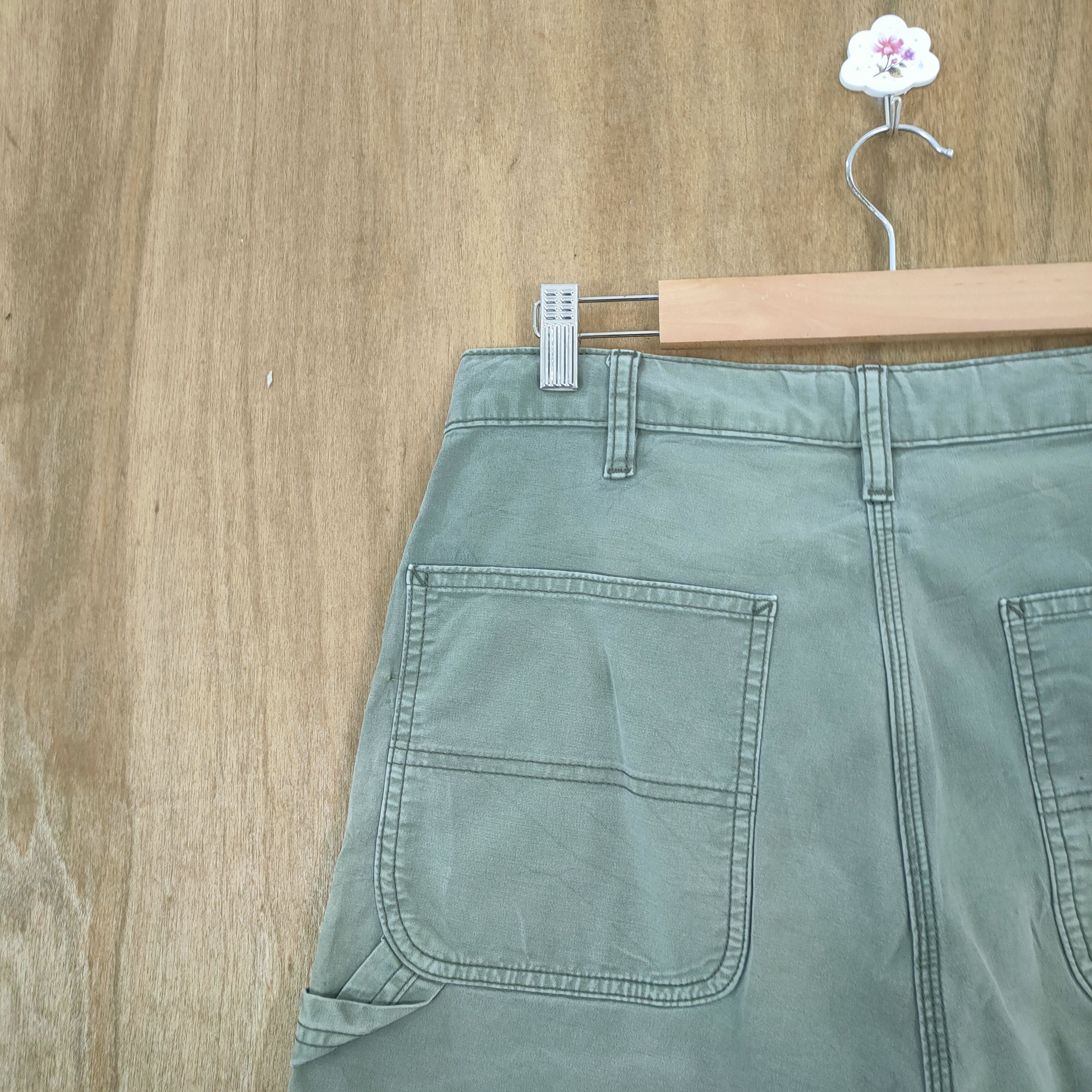 Japanese Brand VINTAGE FADED EASY CARGO PANTS Size US 30 / EU 46 - 16 Thumbnail