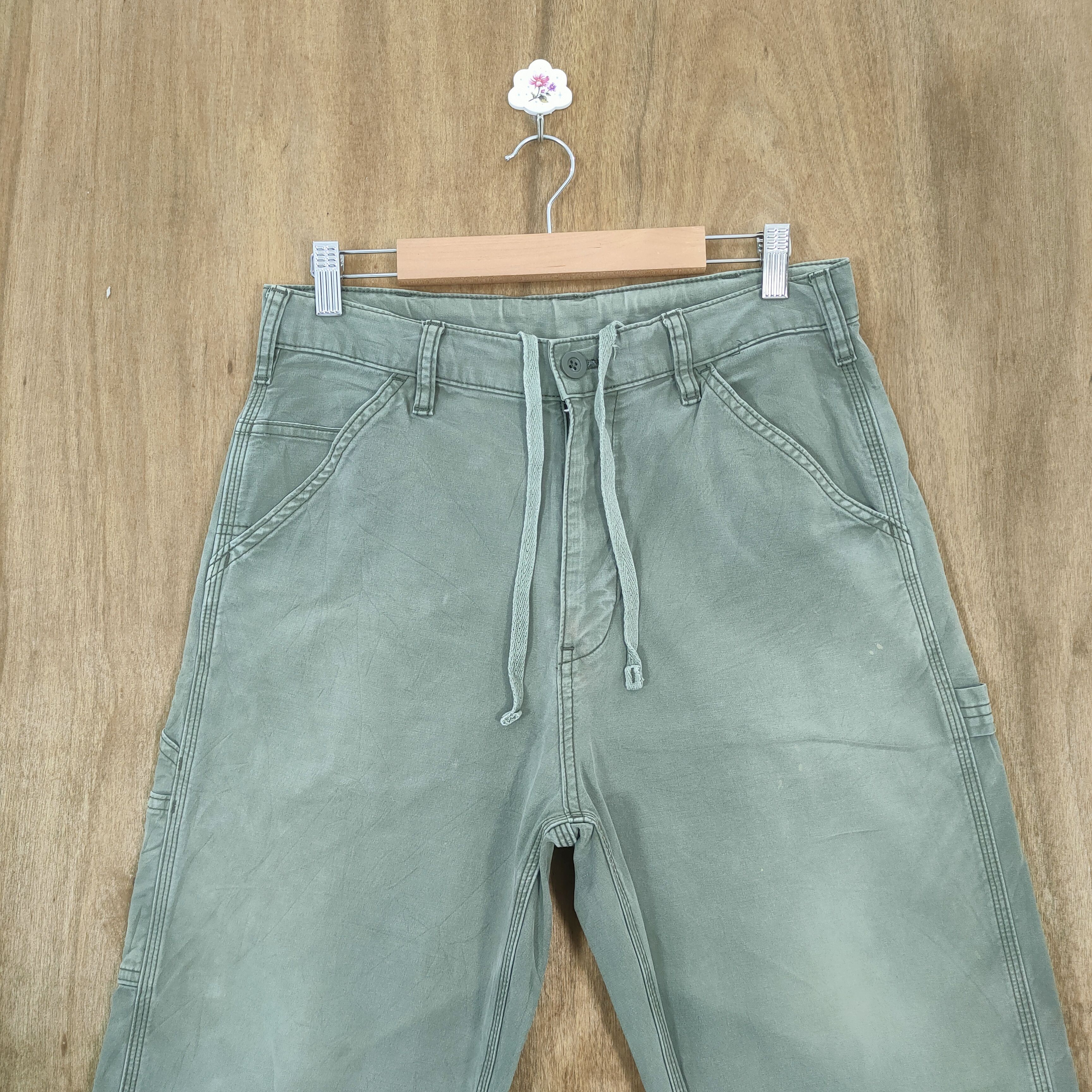 Japanese Brand VINTAGE FADED EASY CARGO PANTS Size US 30 / EU 46 - 2 Thumbnail