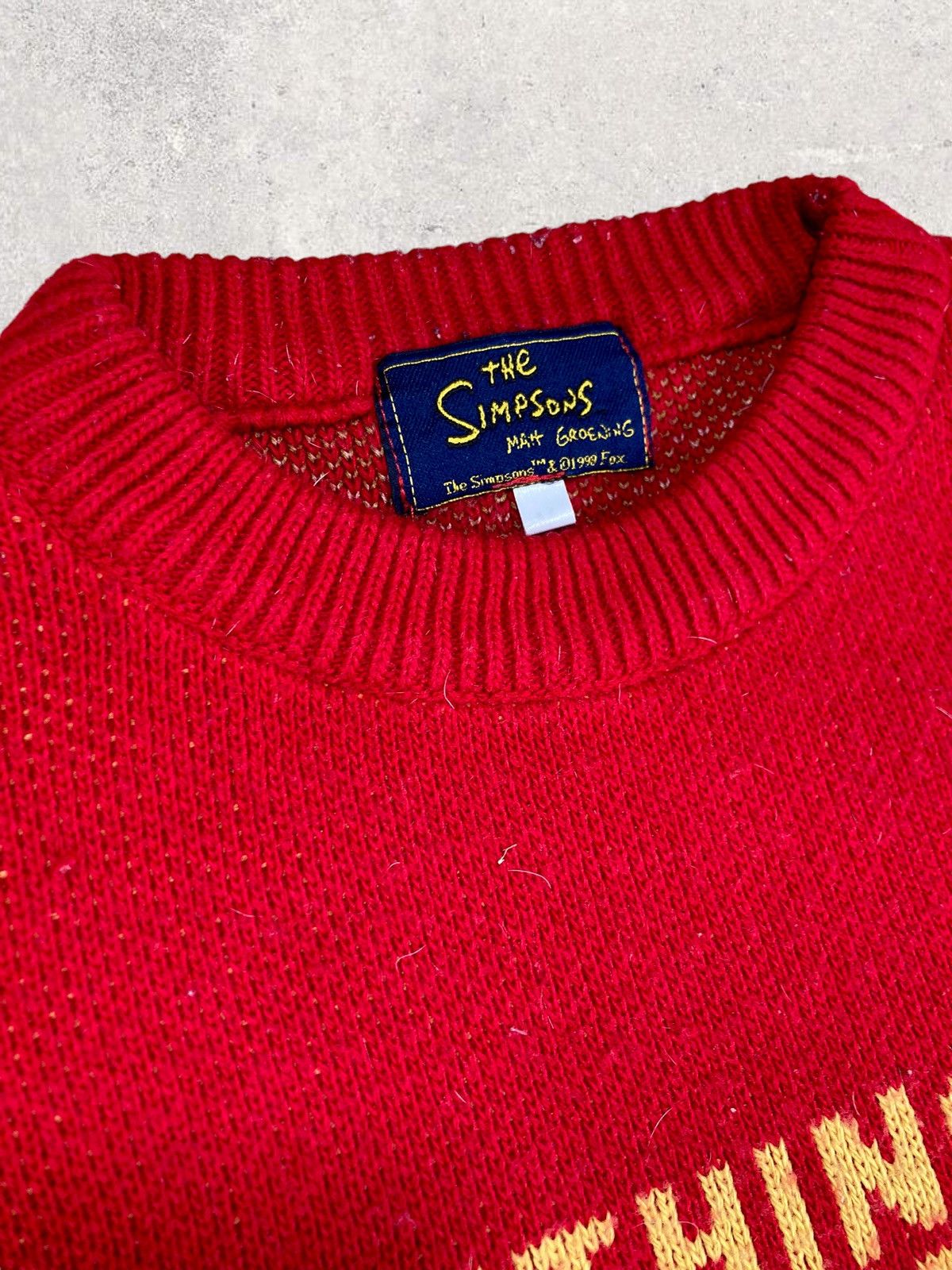 The Simpsons × Vintage The Simpsons Merch Authentic Sweater Made in USA Size M Size US M / EU 48-50 / 2 - 4 Thumbnail