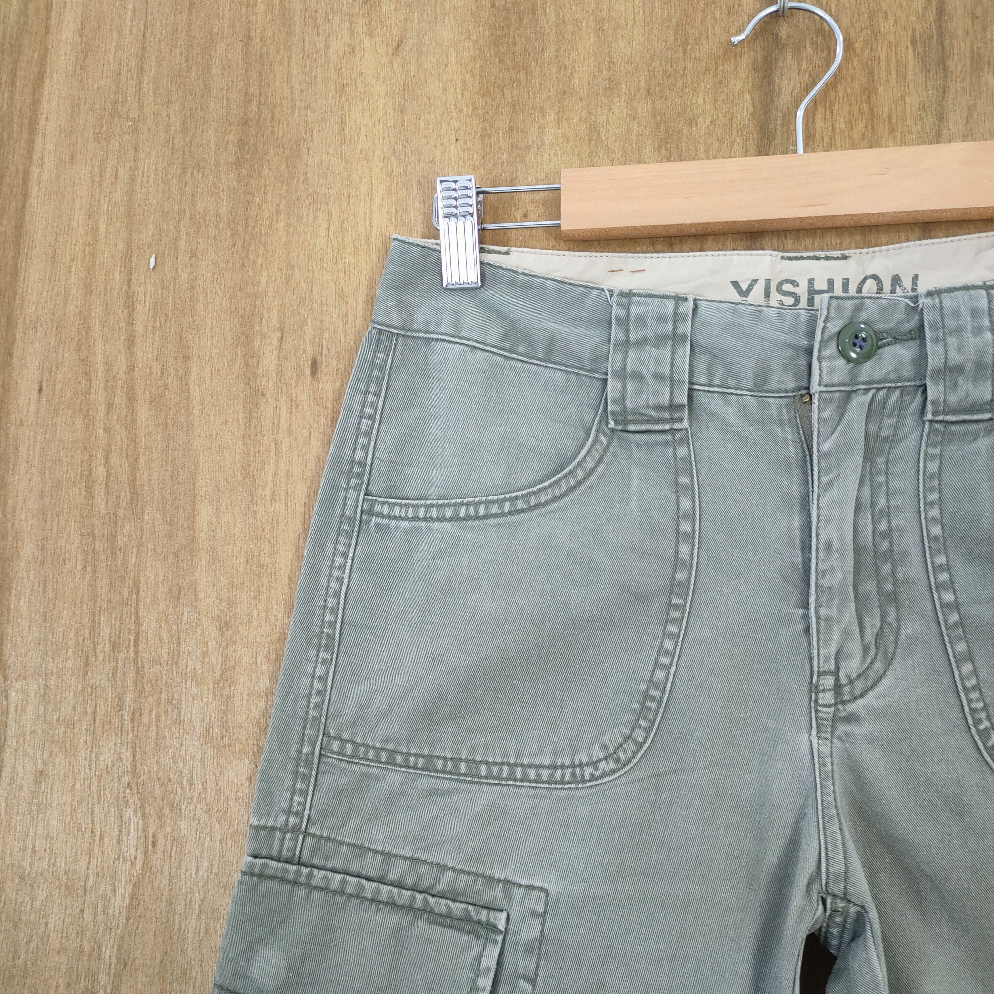 Japanese Brand VINTAGE 10 POCKET YISHION CARGO PANTS Size US 28 / EU 44 - 5 Thumbnail